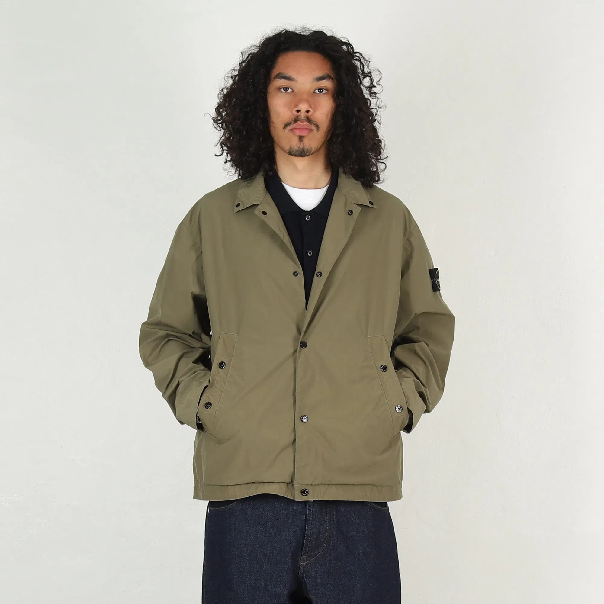 Stone Island 4100041 Jacket - Military Green