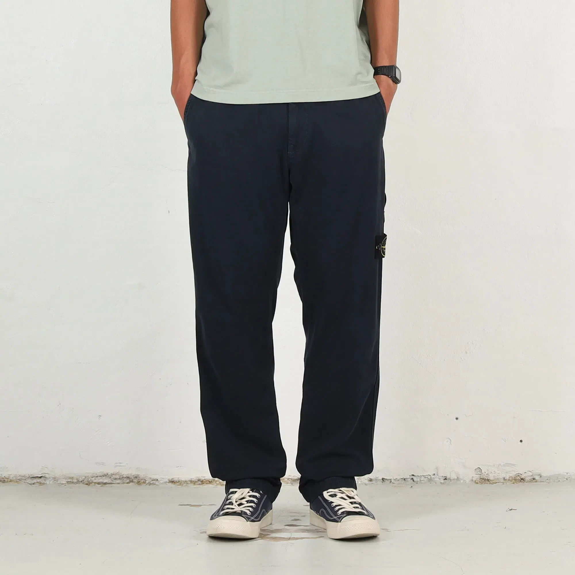 Stone Island 3100037 Pants - Navy Blue