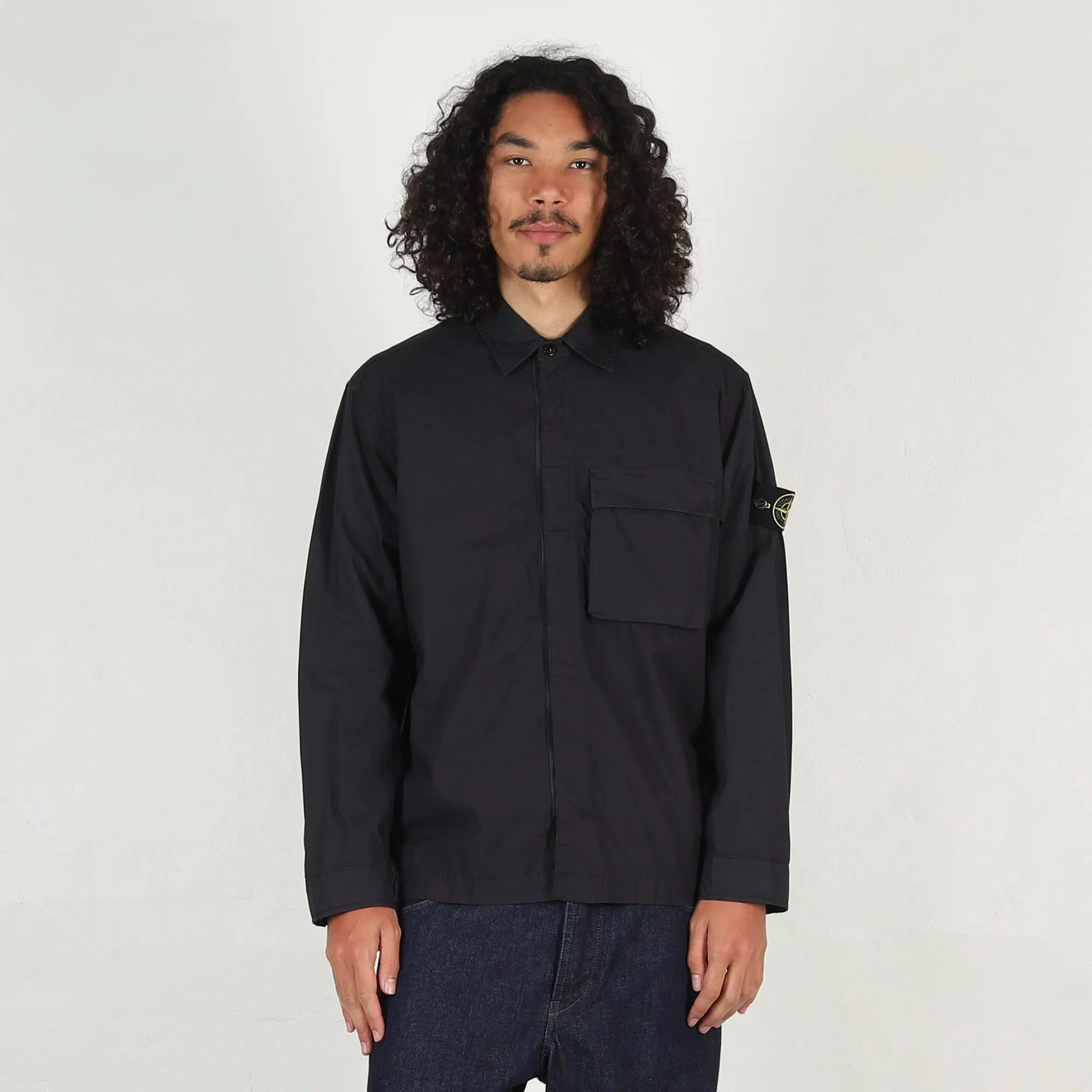 Stone Island 1200032 Shirt - Navy Blue