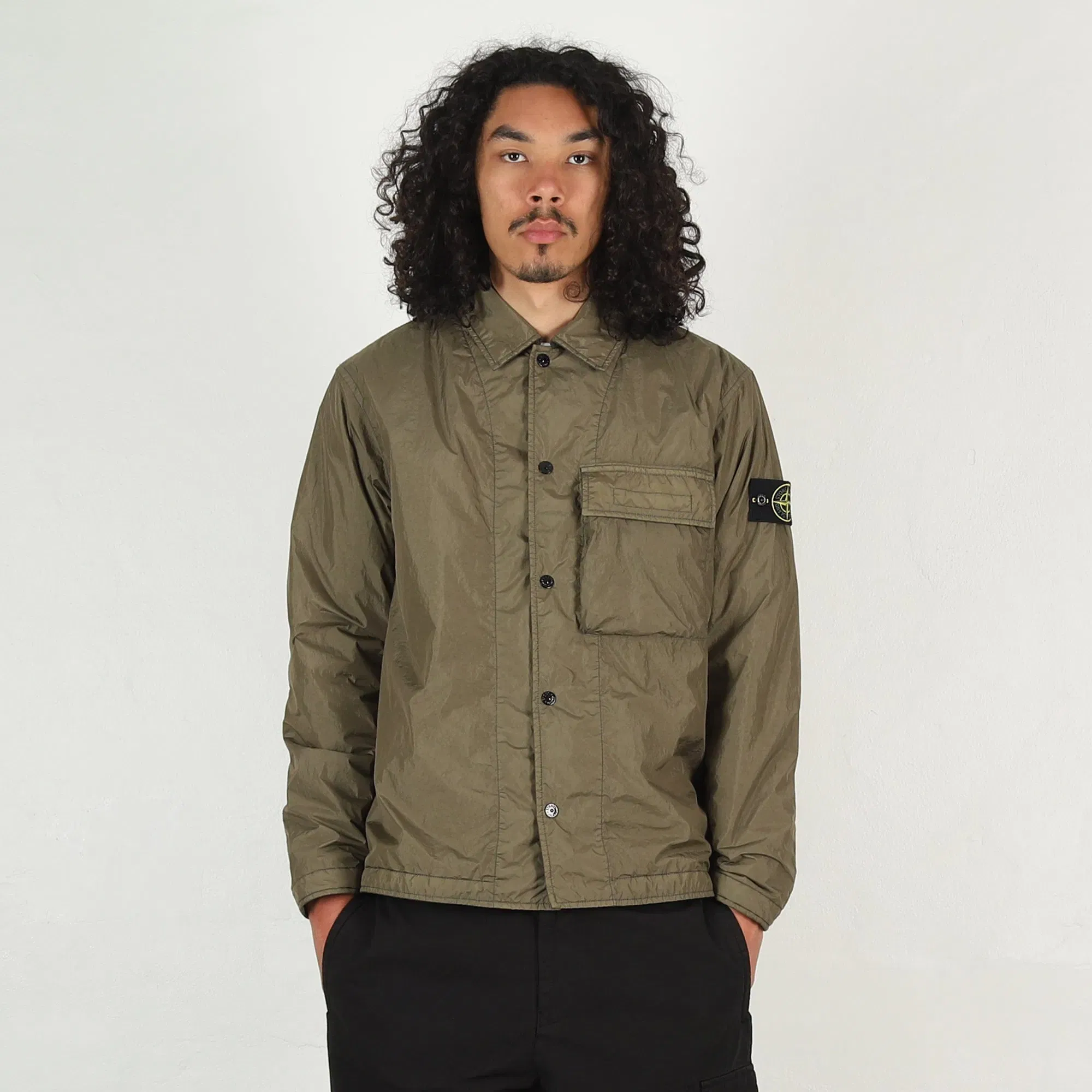 Stone Island 1200002 Shirt - Military Green