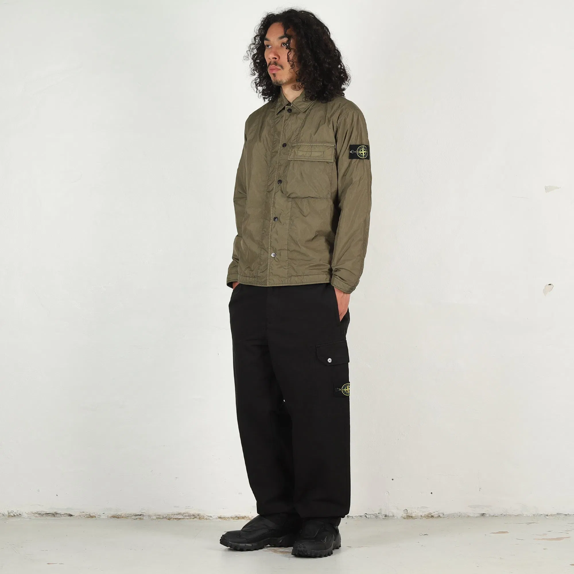 Stone Island 1200002 Shirt - Military Green