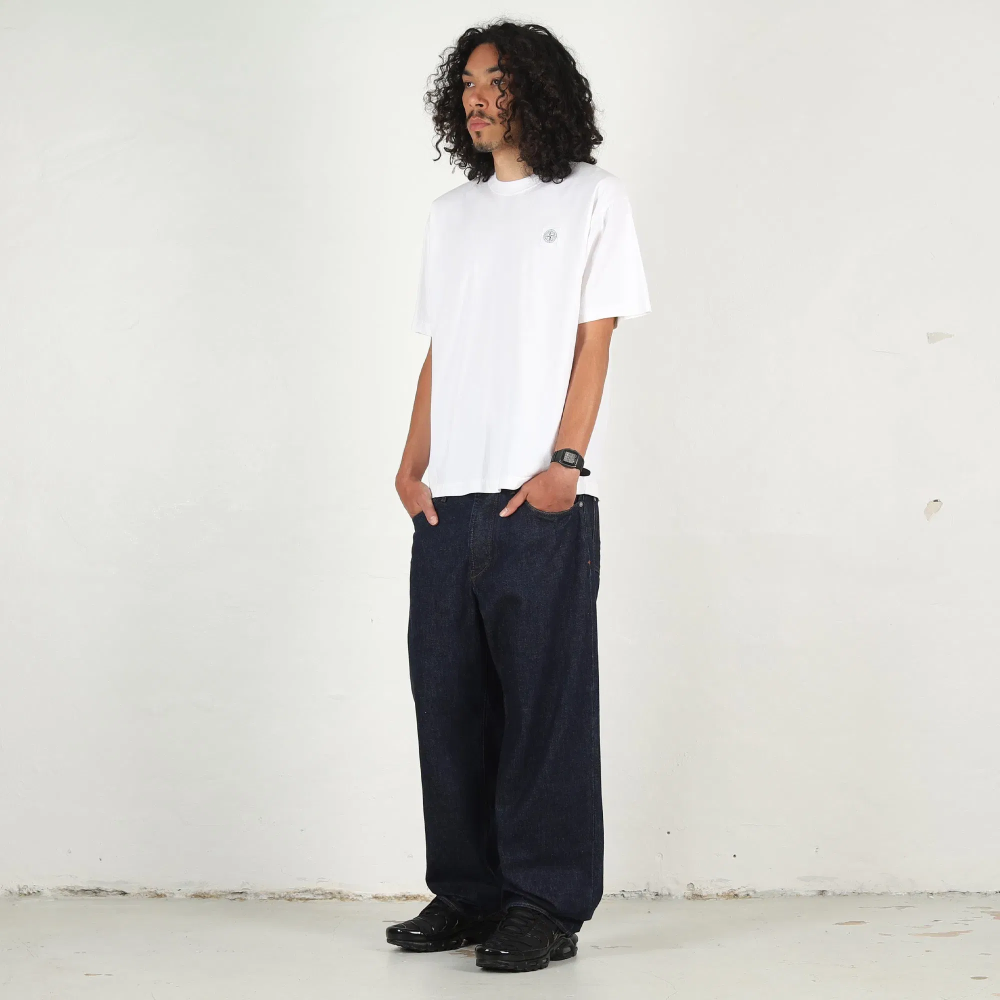 Stone Island J100006 Pants - Blue Rinse