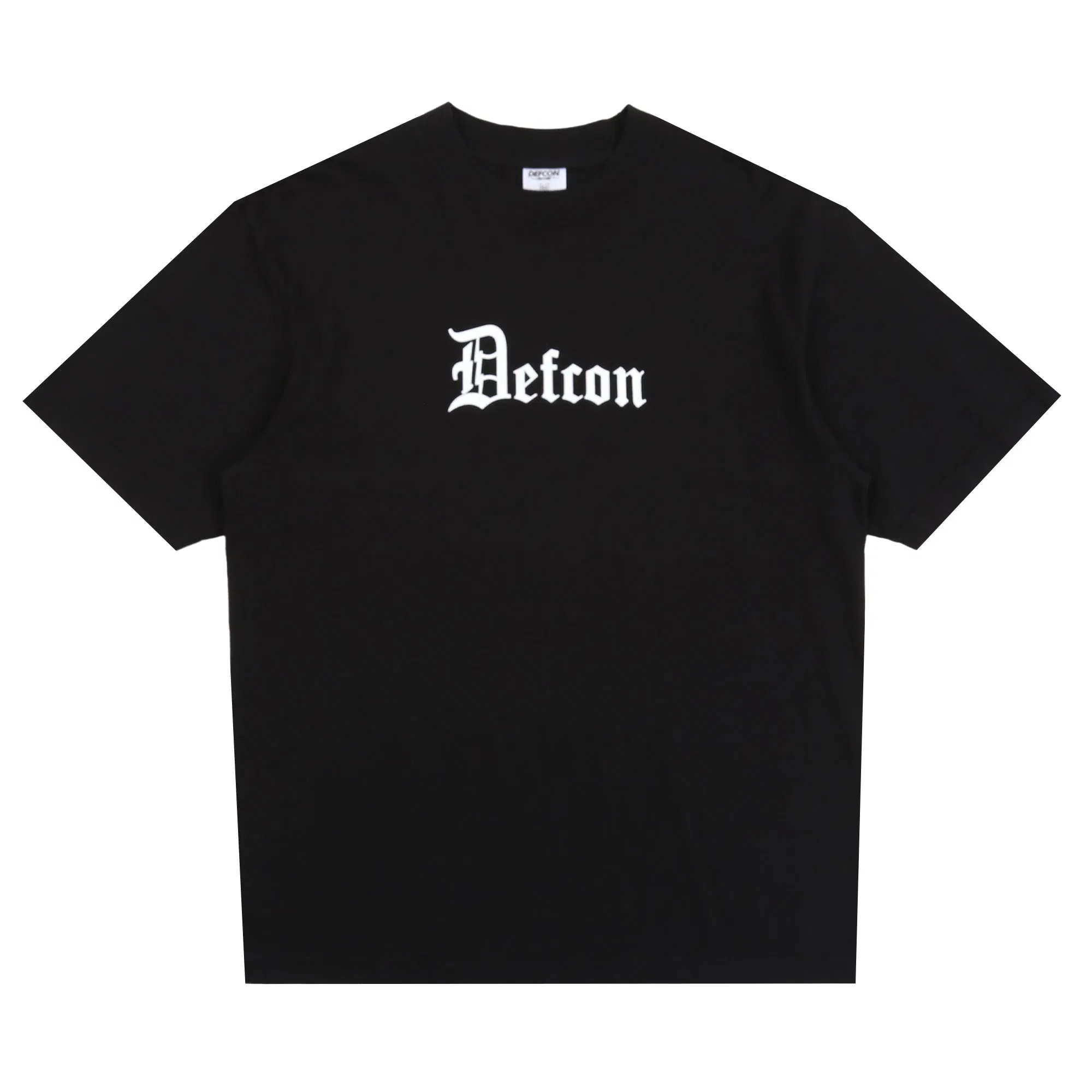 Defcon Old English T-Shirt - Black