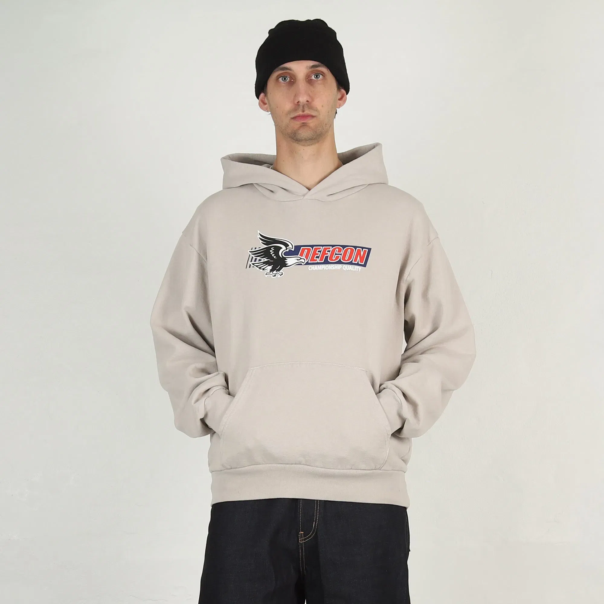 Defcon Championship Quality Hoodie - Grey