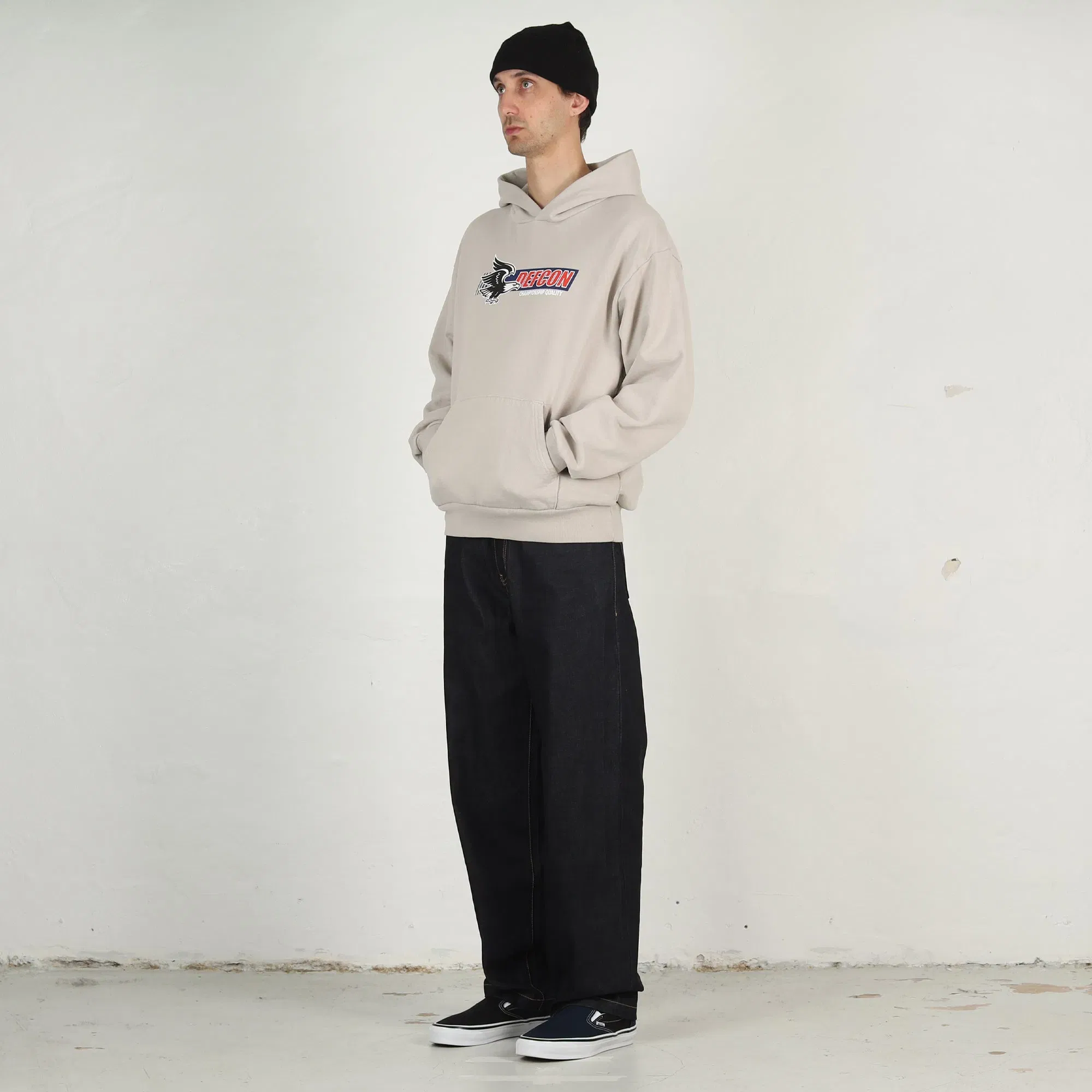 Defcon Championship Quality Hoodie - Grey