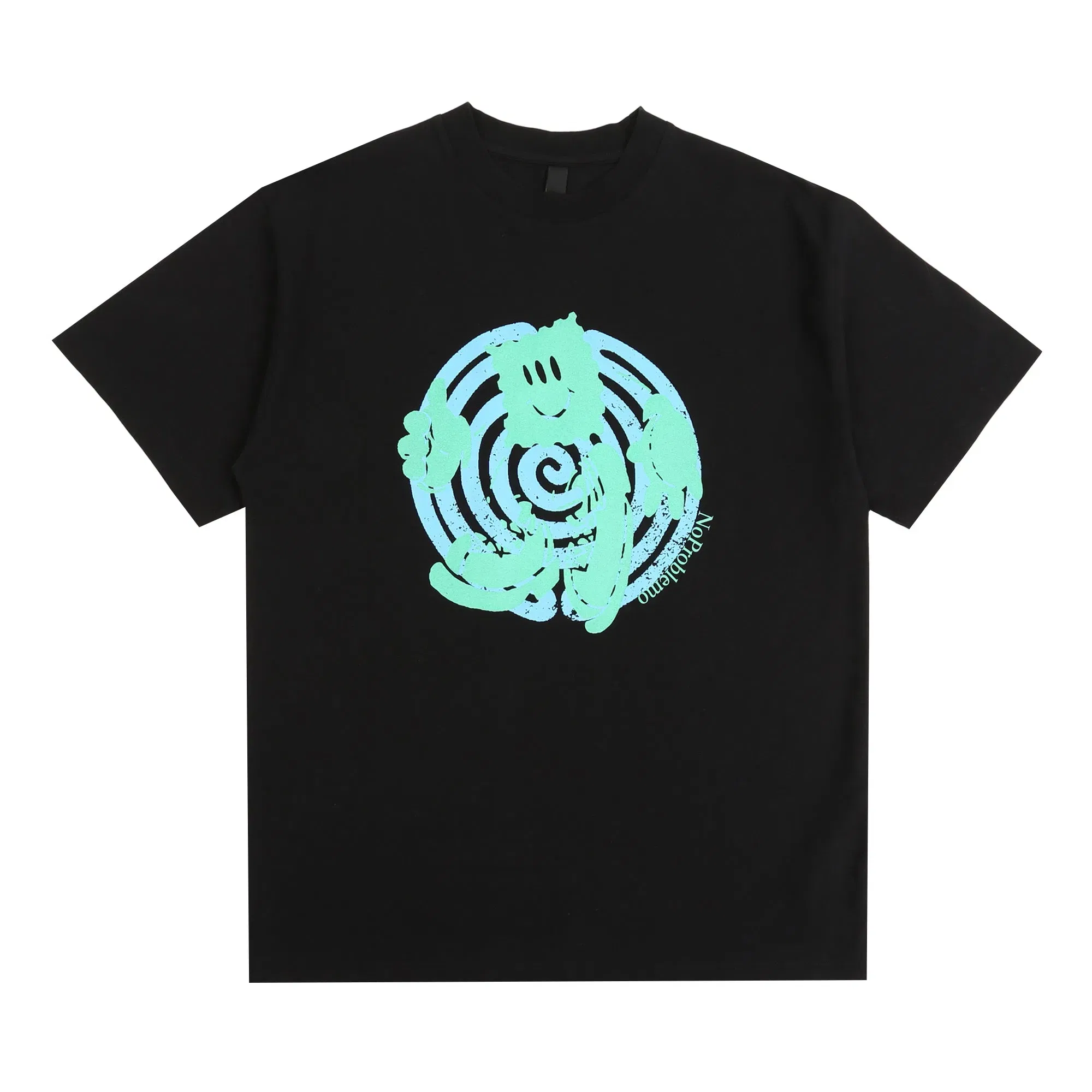 NO PROBLEMO Acid Team SS T-Shirt - Black