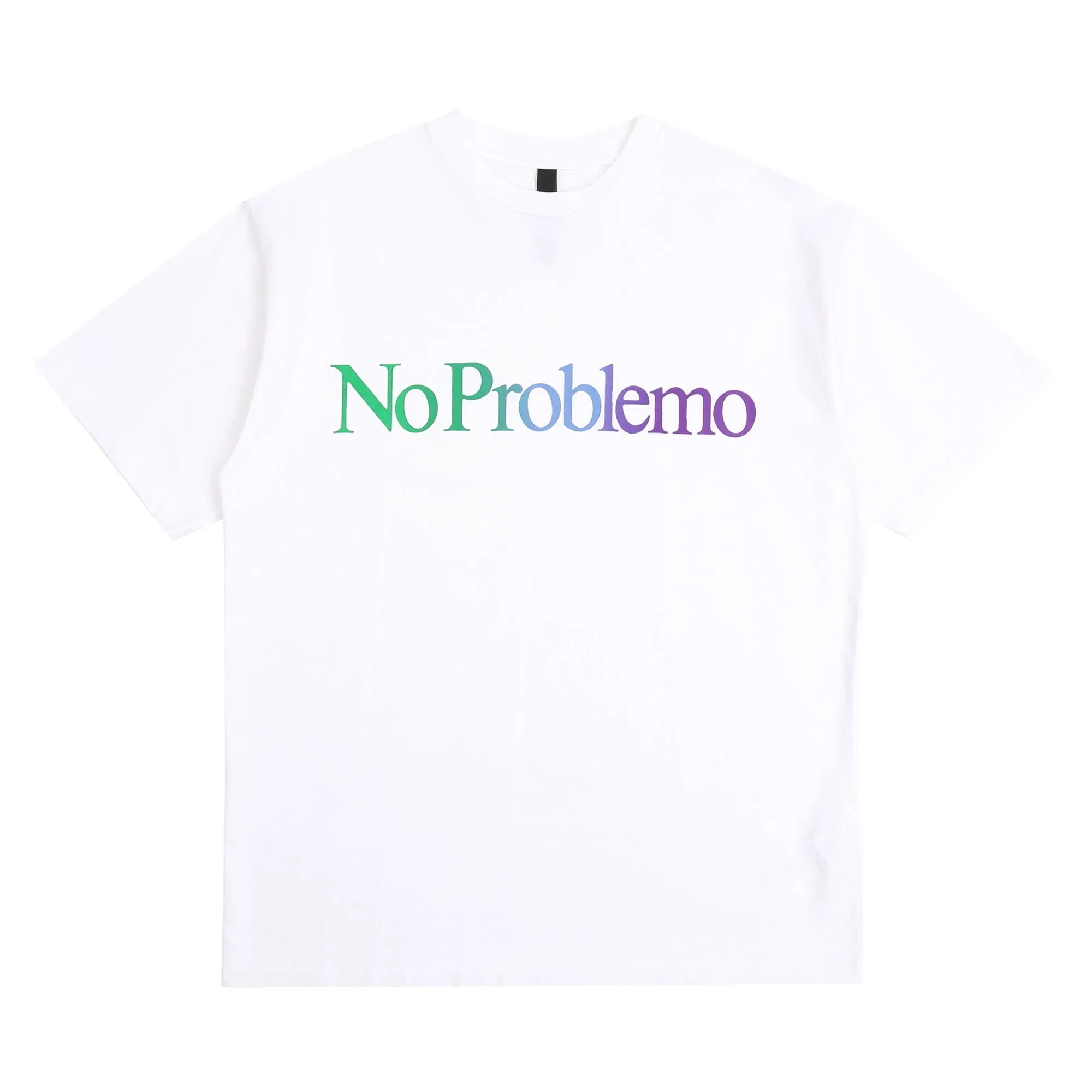 NO PROBLEMO Gradient SS T-Shirt - White
