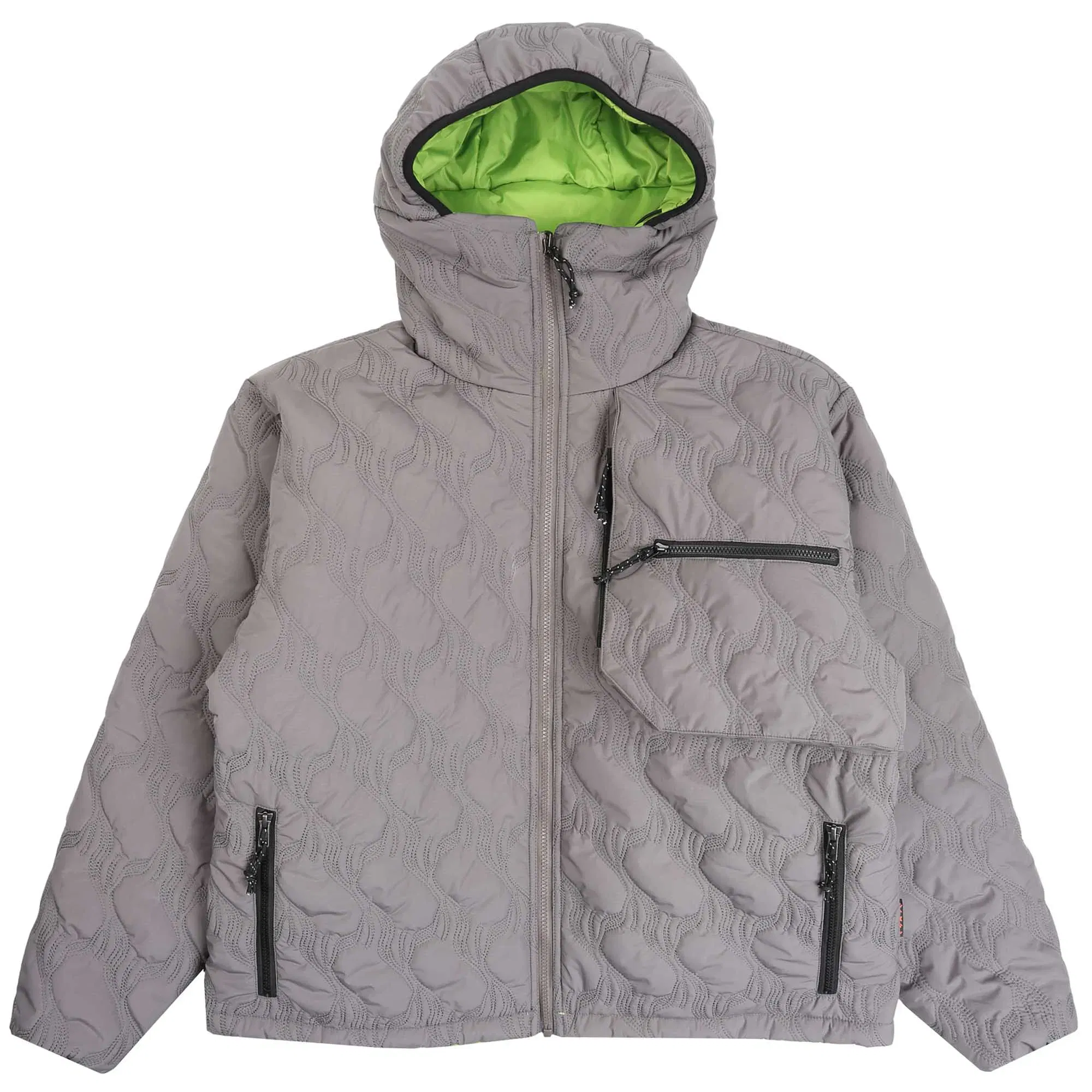 Cease C's Parka - Steel/Gecko Green