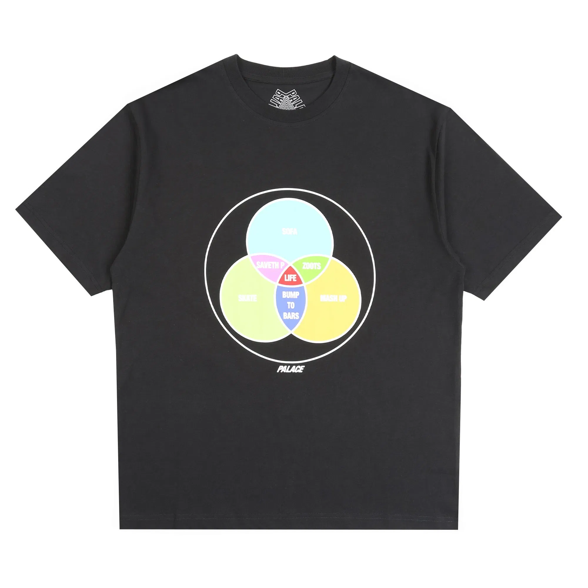 Palace ZEN DIAGRAM T-SHIRT - BLACK
