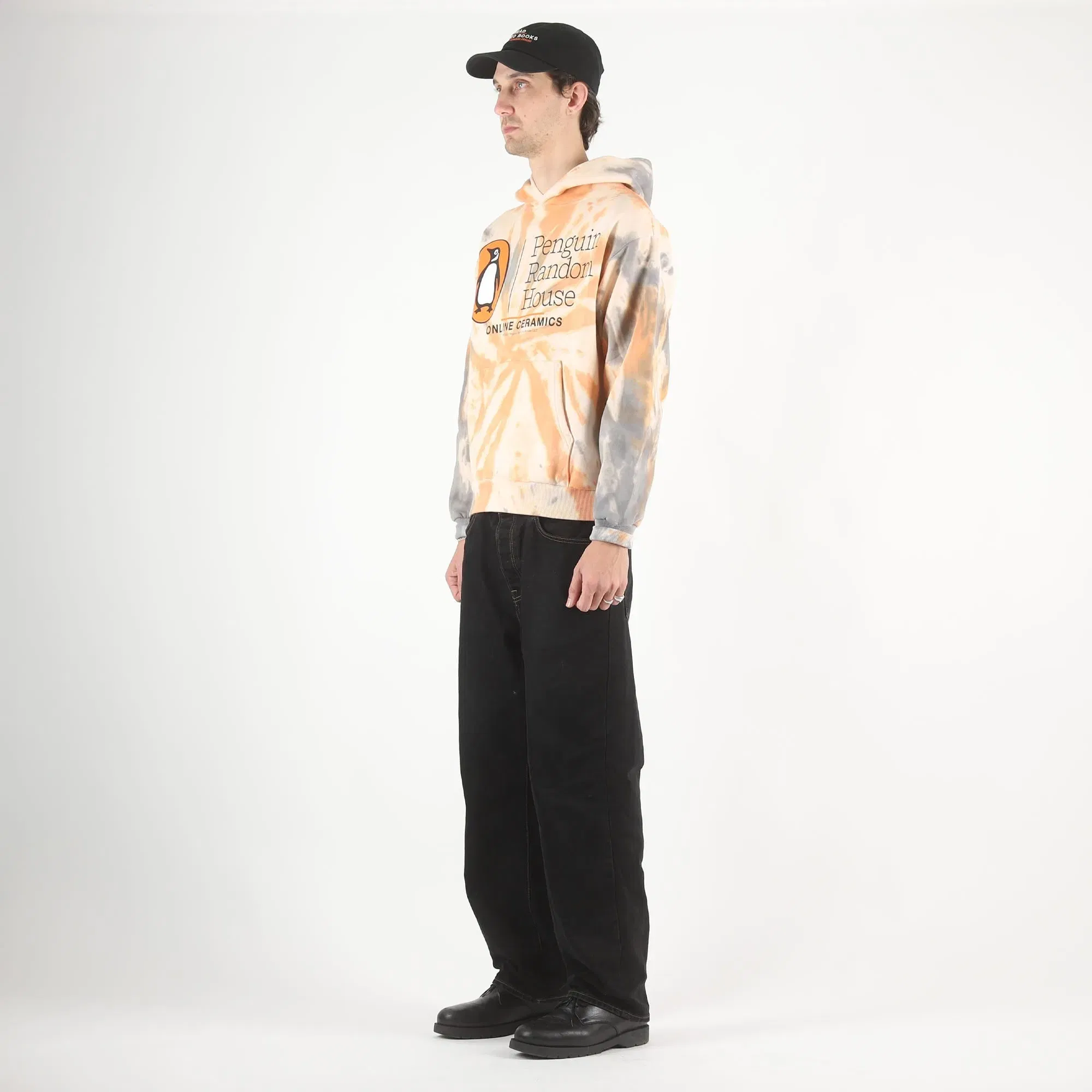 Online Ceramics Penguin Random House Curious Hoodie - Tie Dye