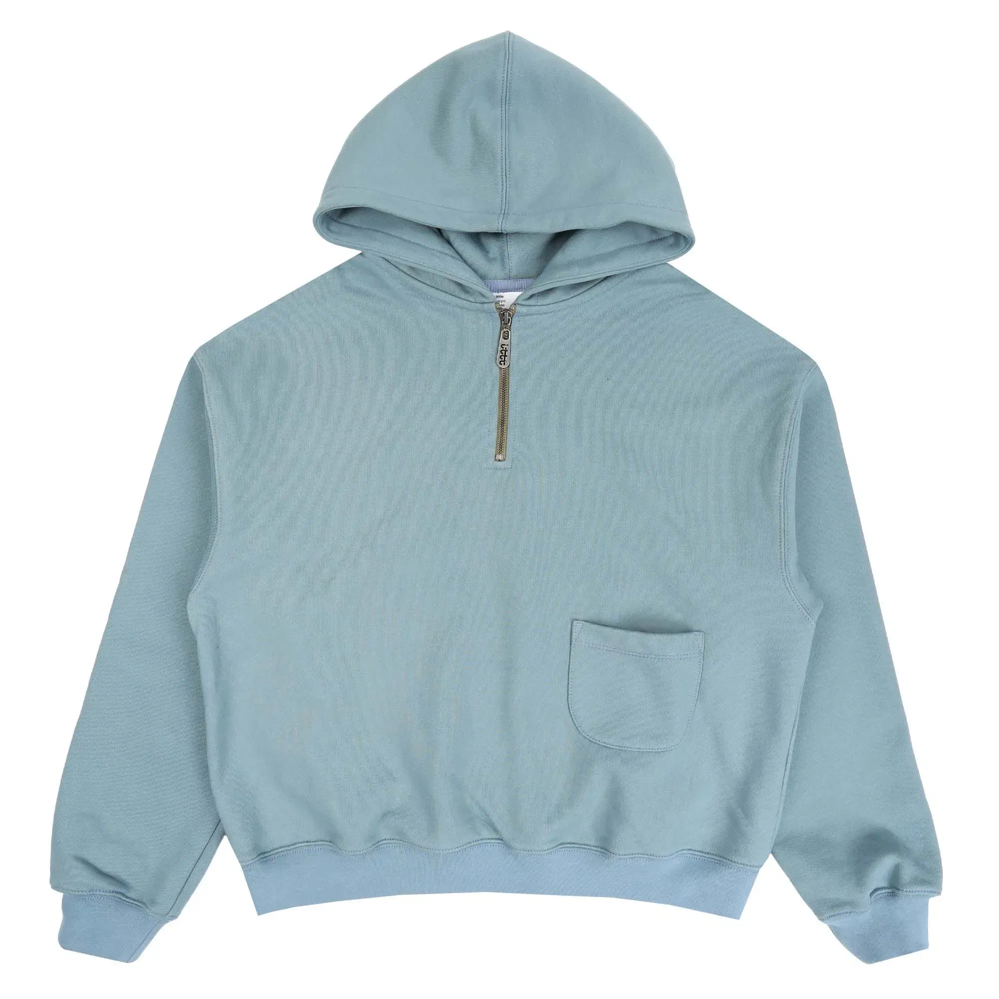Lttt 1/3 Zip Hoodie - Pond Water