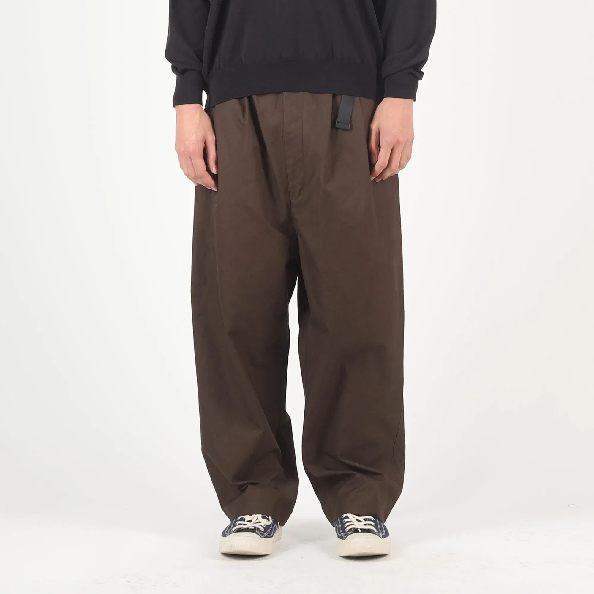 CDG HOMME Cotton Twill Nidom Pants - Dark Brown