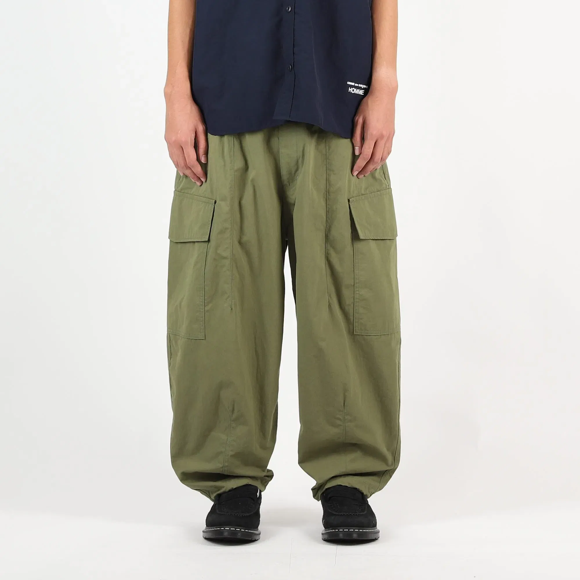 CDG HOMME Cotton Compact Weather Pant - Khaki