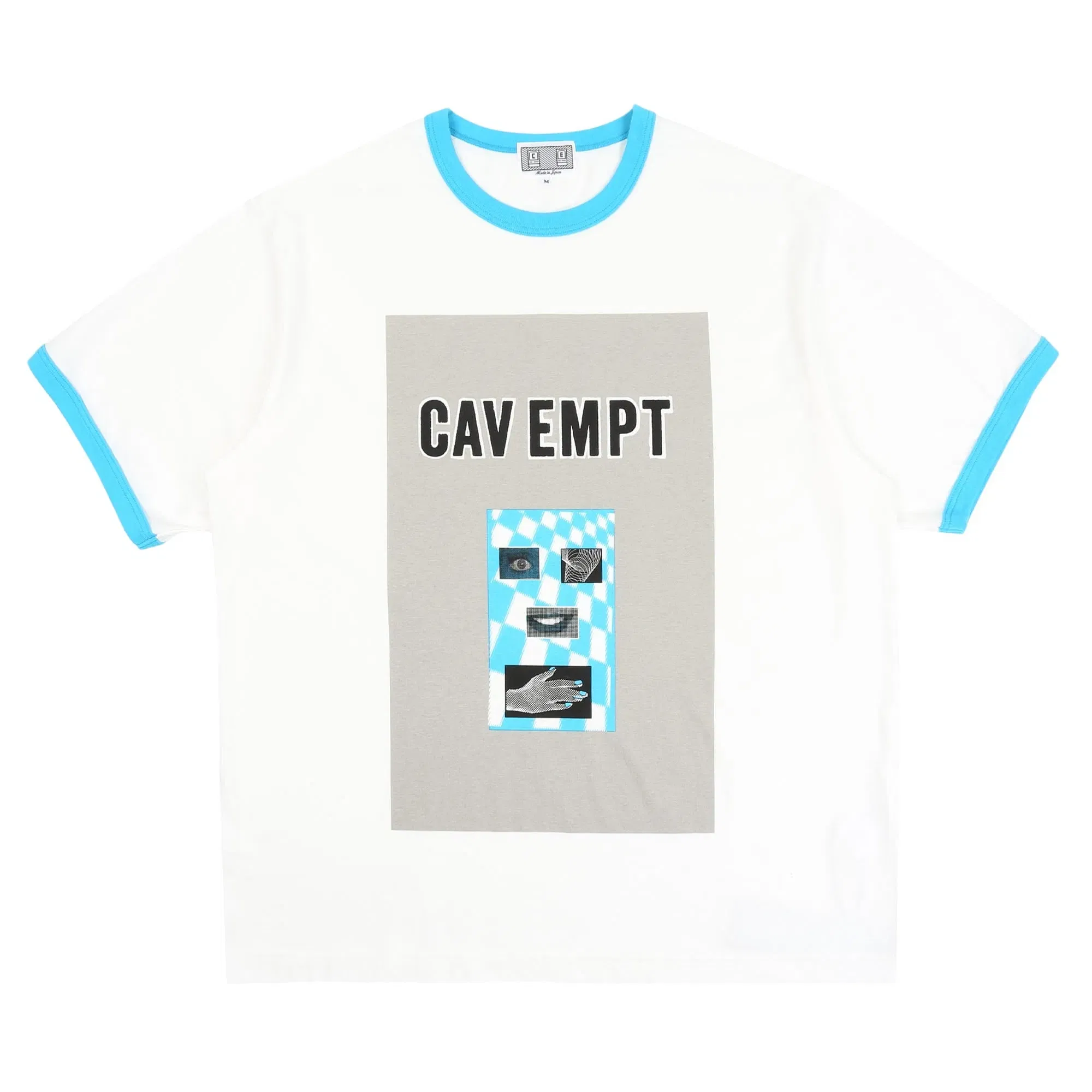 Cav Empt Contentless Freedom Ringer T-Shirt - White