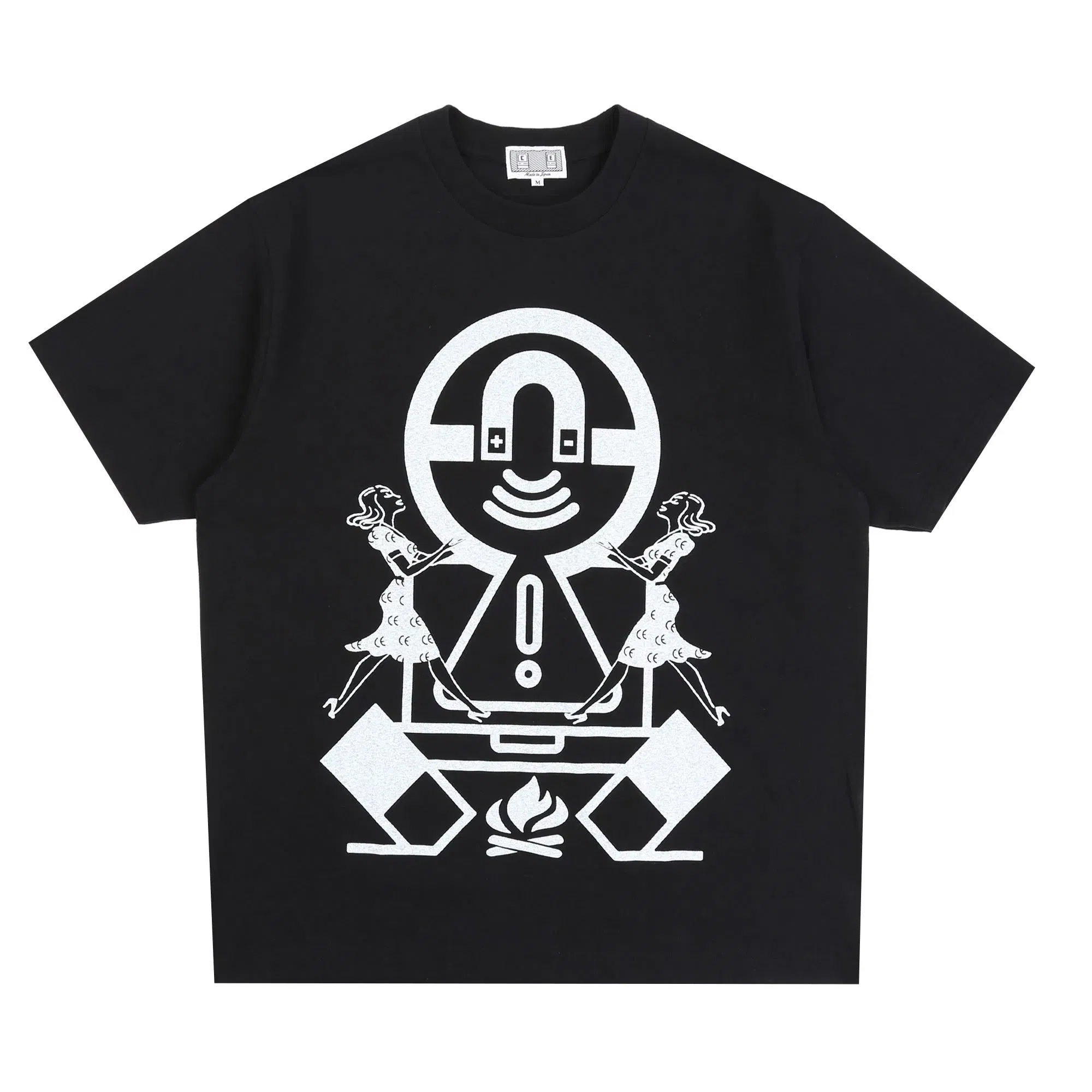 Cav Empt MD CmE T-Shirt - Black/White