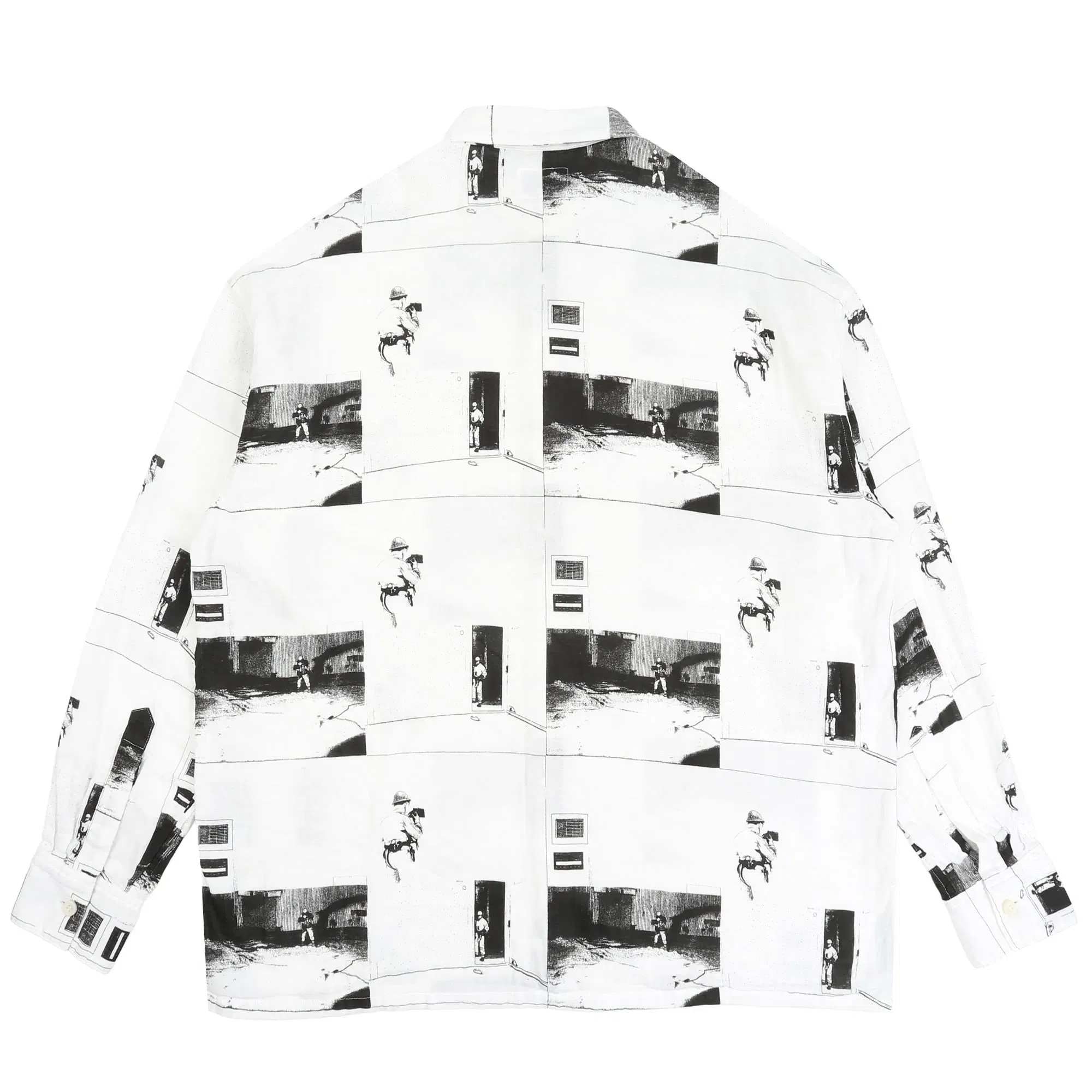 Cav Empt 996HK Gauze Shirt - White
