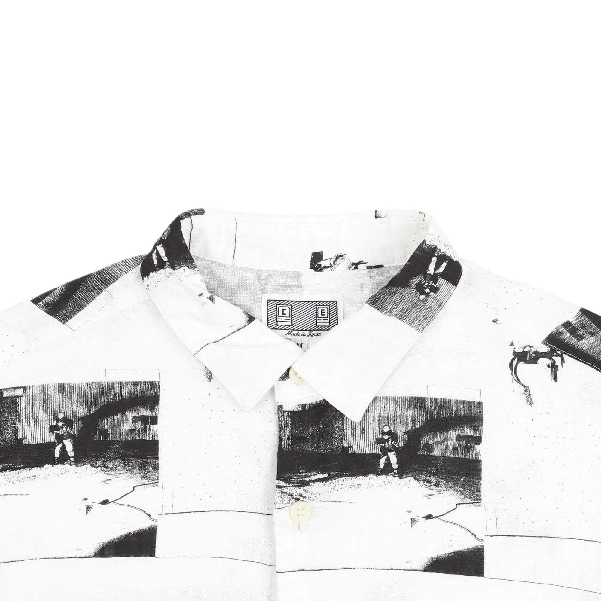 Cav Empt 996HK Gauze Shirt - White