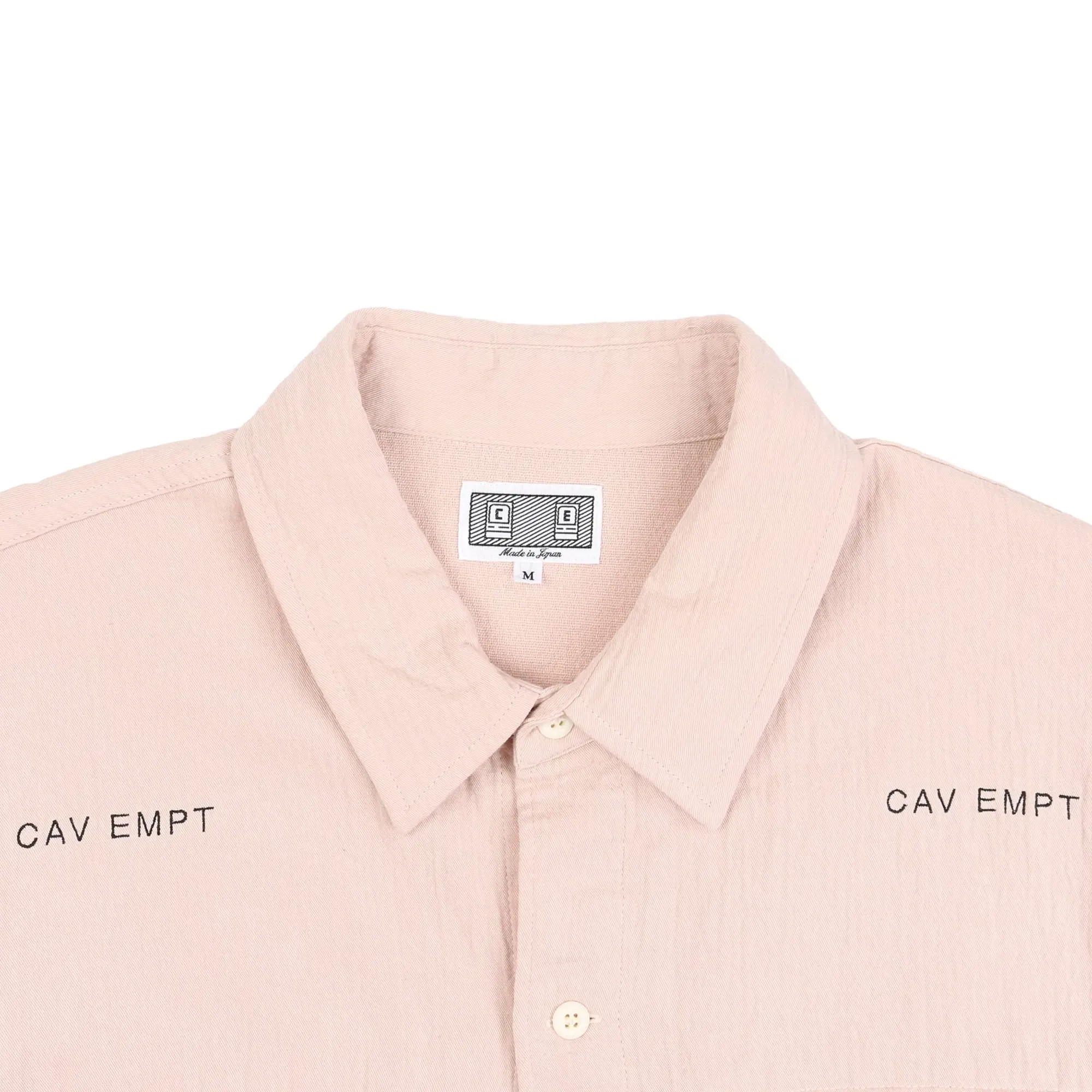 Cav Empt Soft Cotton Casual Shirt - Pink