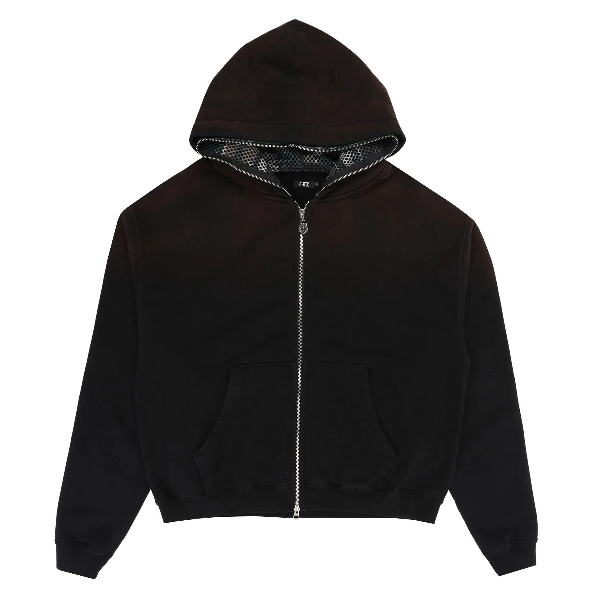 CHITO Camo Face Full Zip Hoodie - Black