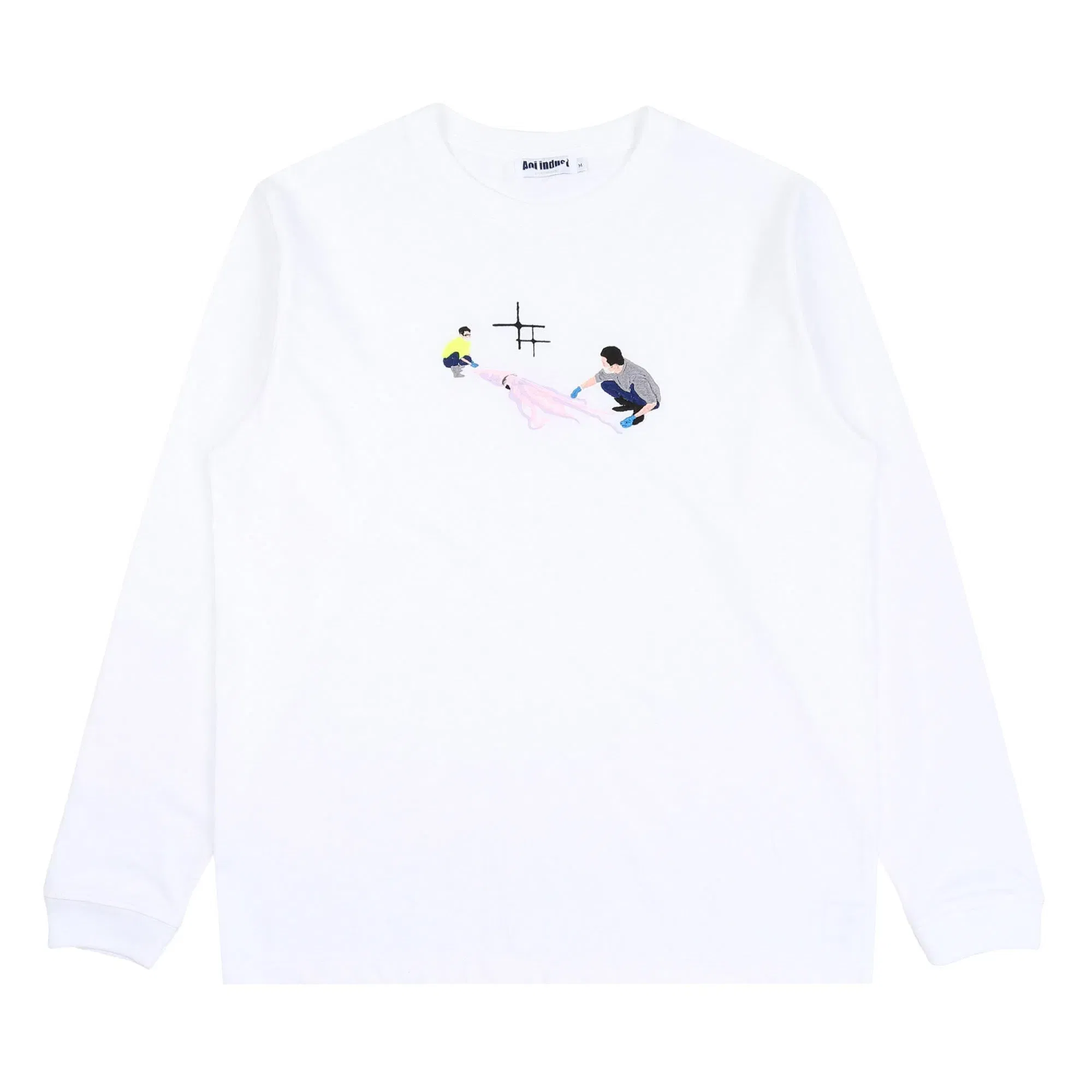 Aoi Industry Giant Squid L/S T-Shirt - White