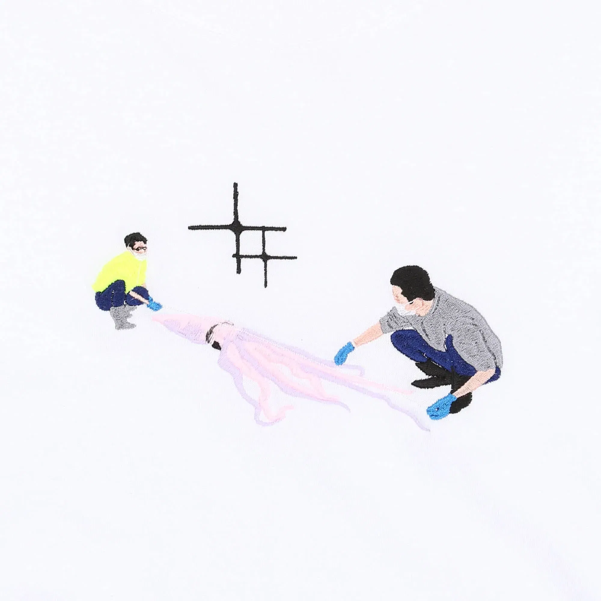 Aoi Industry Giant Squid L/S T-Shirt - White