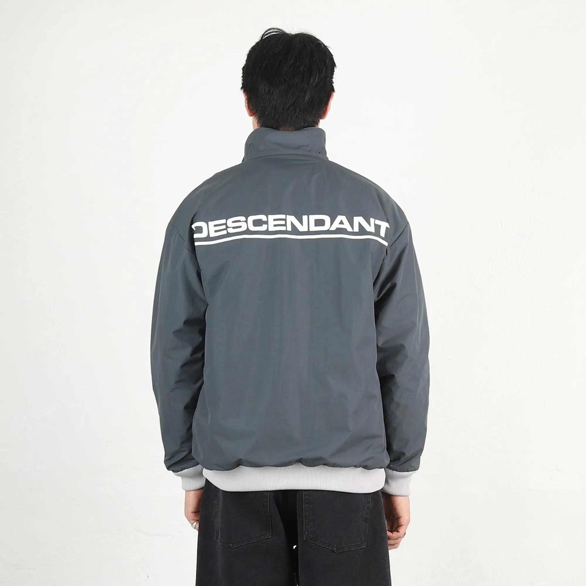 Descendant Tide Half Zip Jacket - Grey