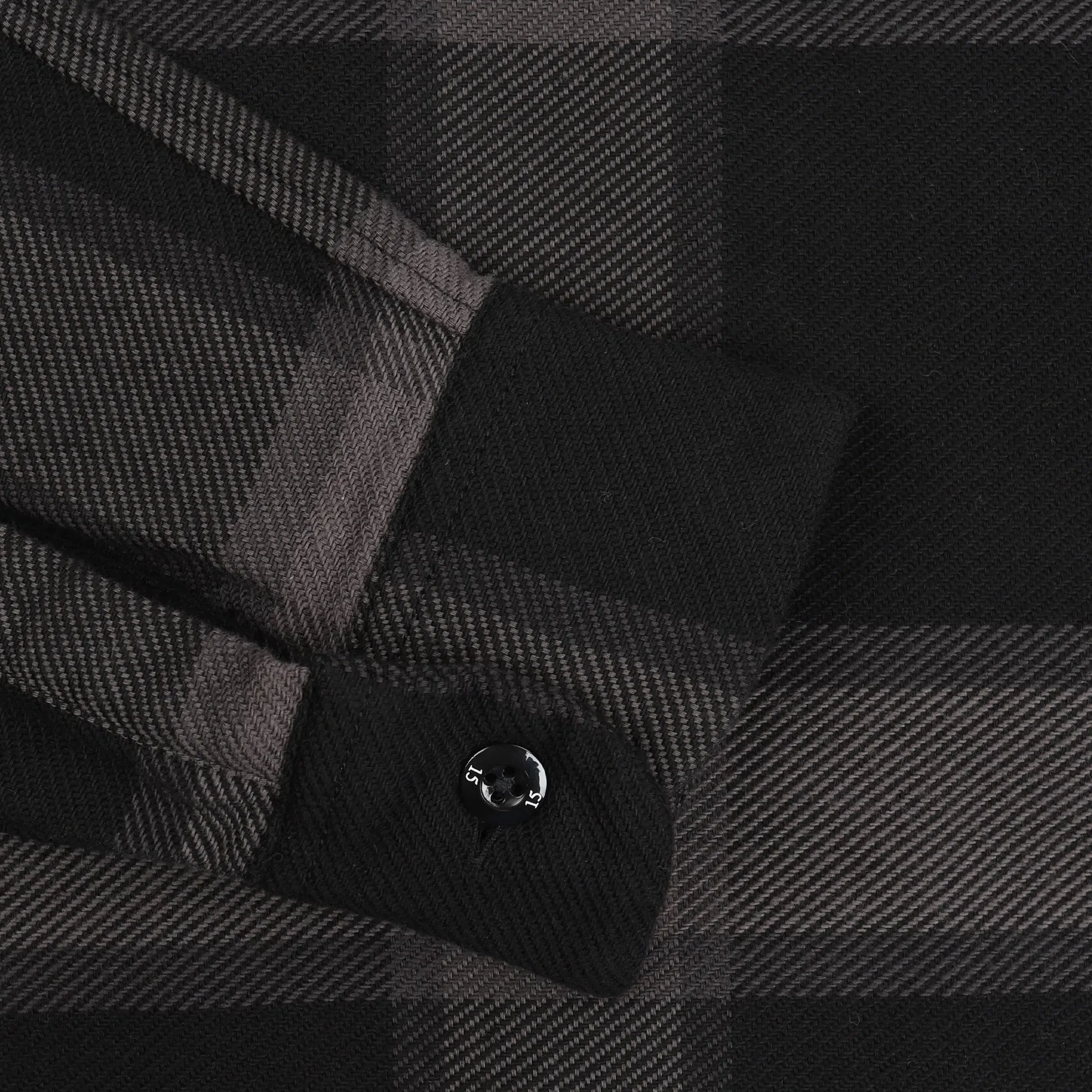 Neighborhood Buffalo Check LS Shirt - Grey