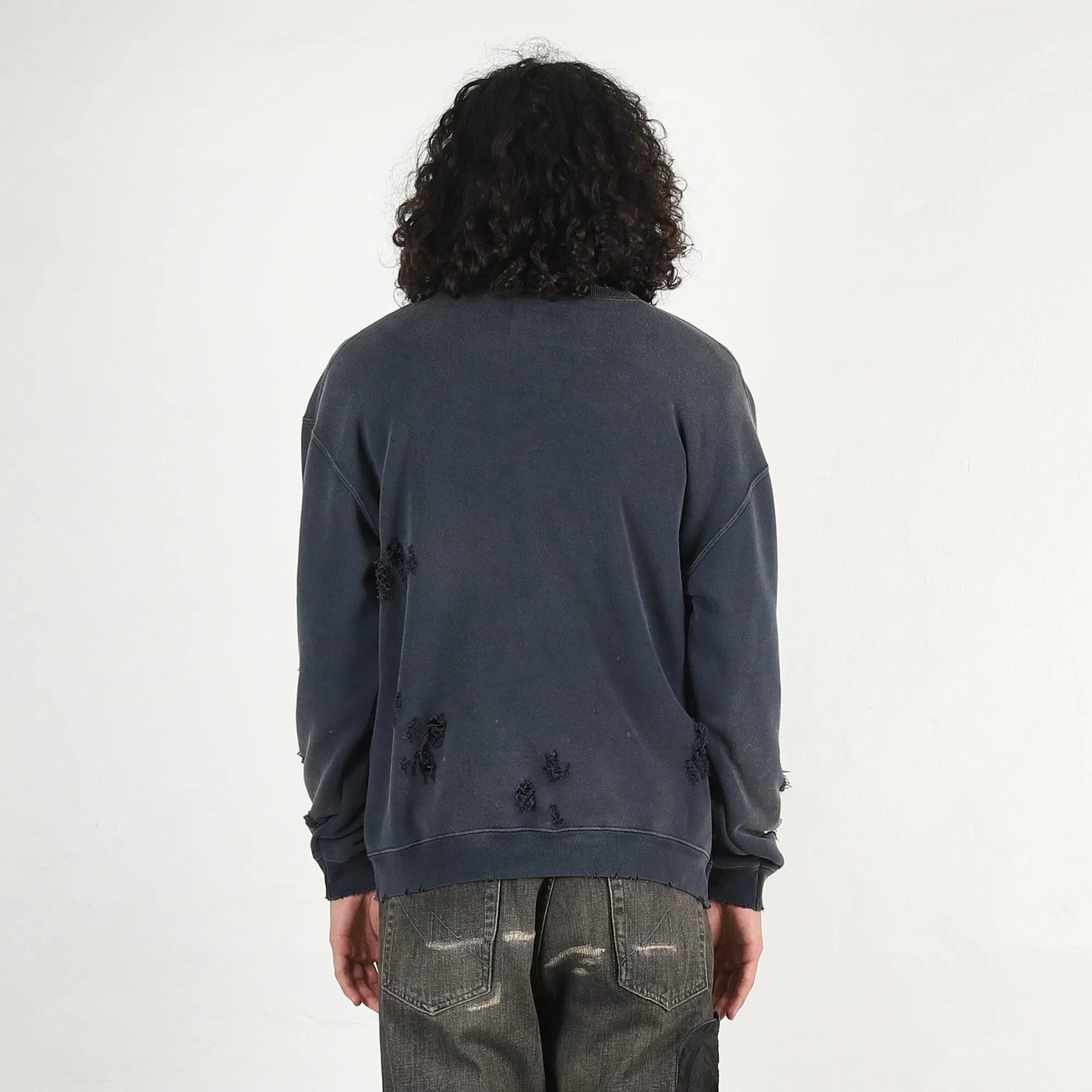 Neighborhood Chito Savage LS Sweatshirt - Black