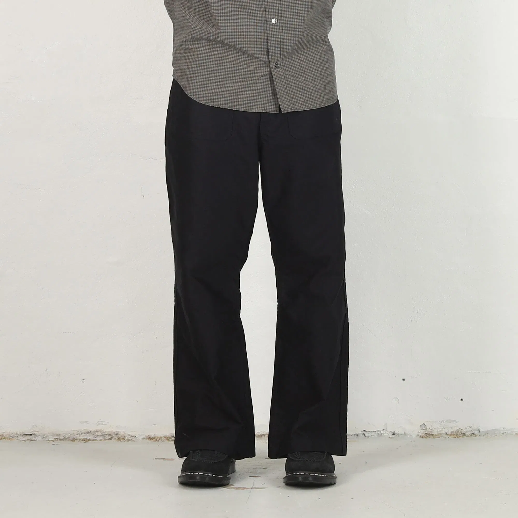CDG HOMME Mole Skin Garment Dyed Pant - Navy