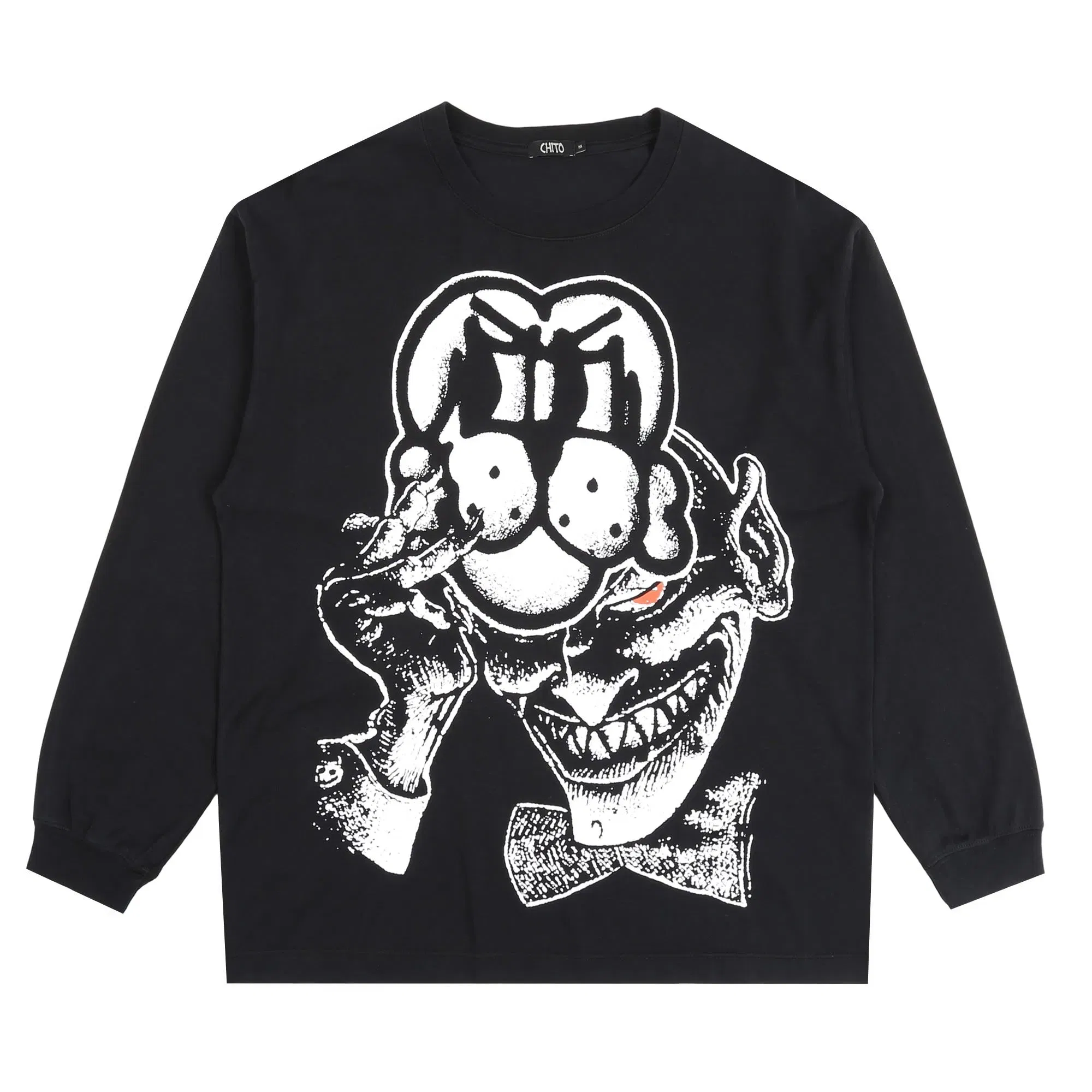CHITO Mask LS T-Shirt - Black