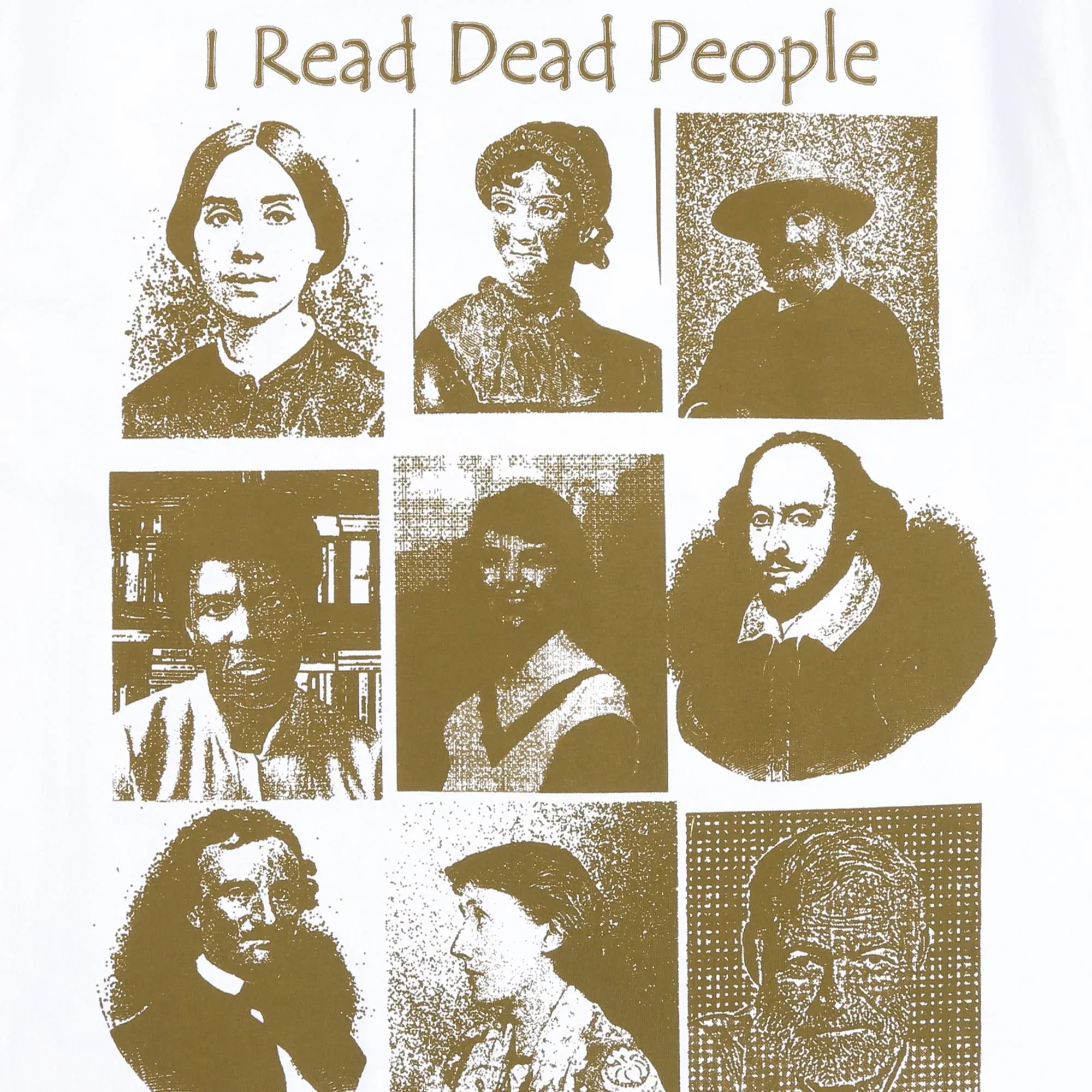 Online Ceramics I Read Dead People T-Shirt - White