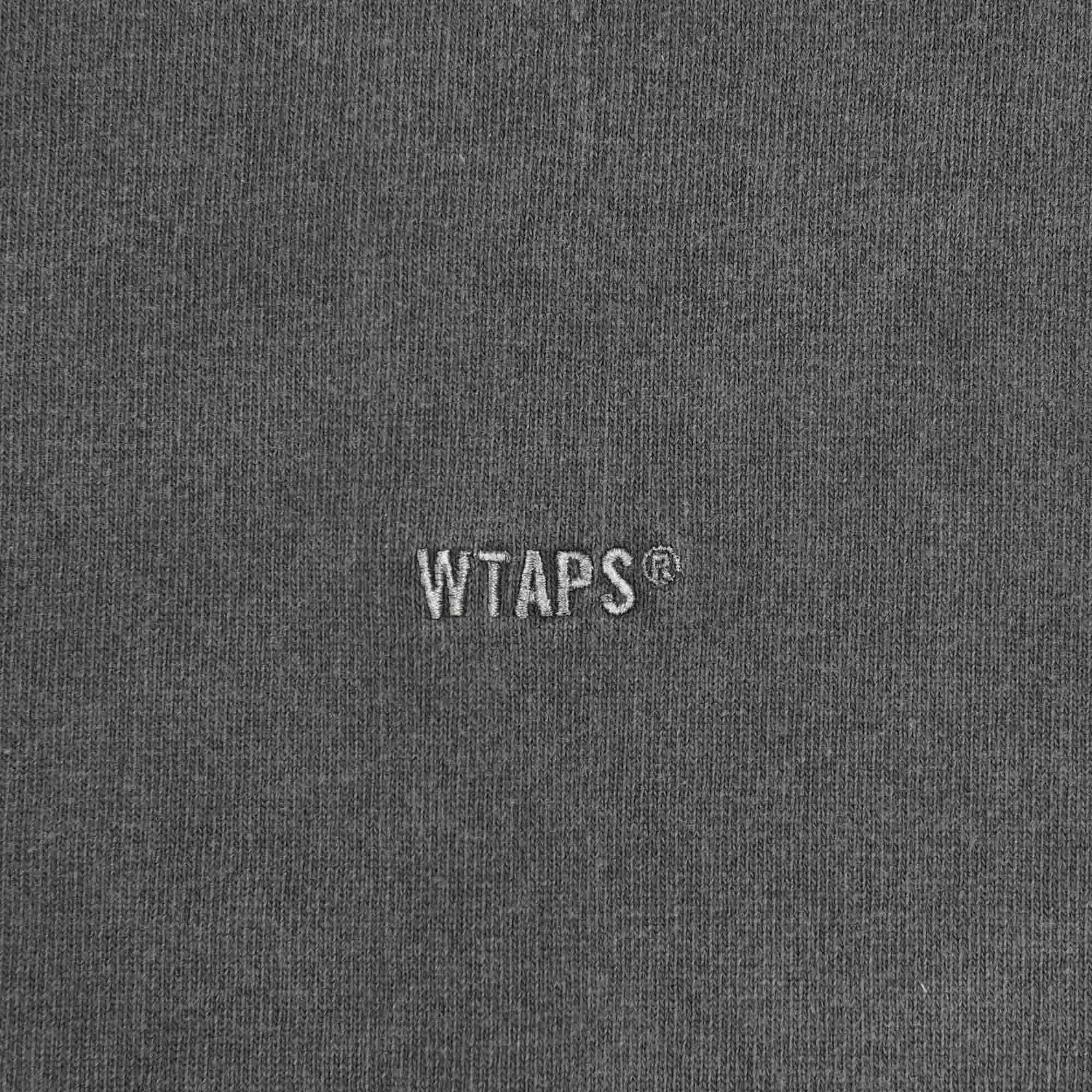 WTAPS Sign-OD LS Pullover - Charcoal