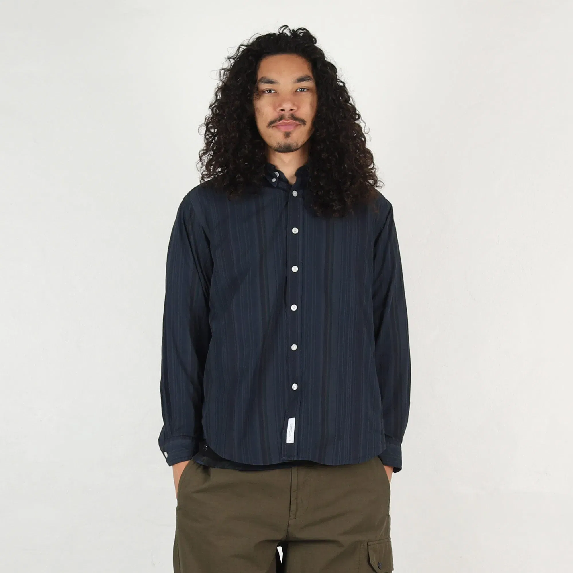 WTAPS BD 05 LS Broadcloth Shirt - Black