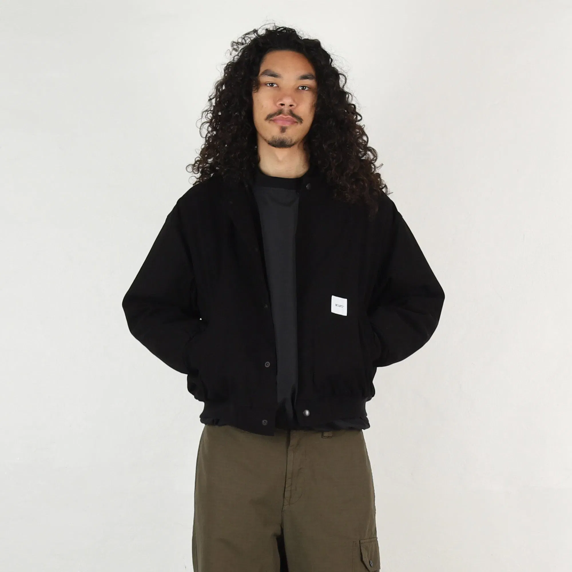 WTAPS Drifters Cotton Twill Jacket - Black