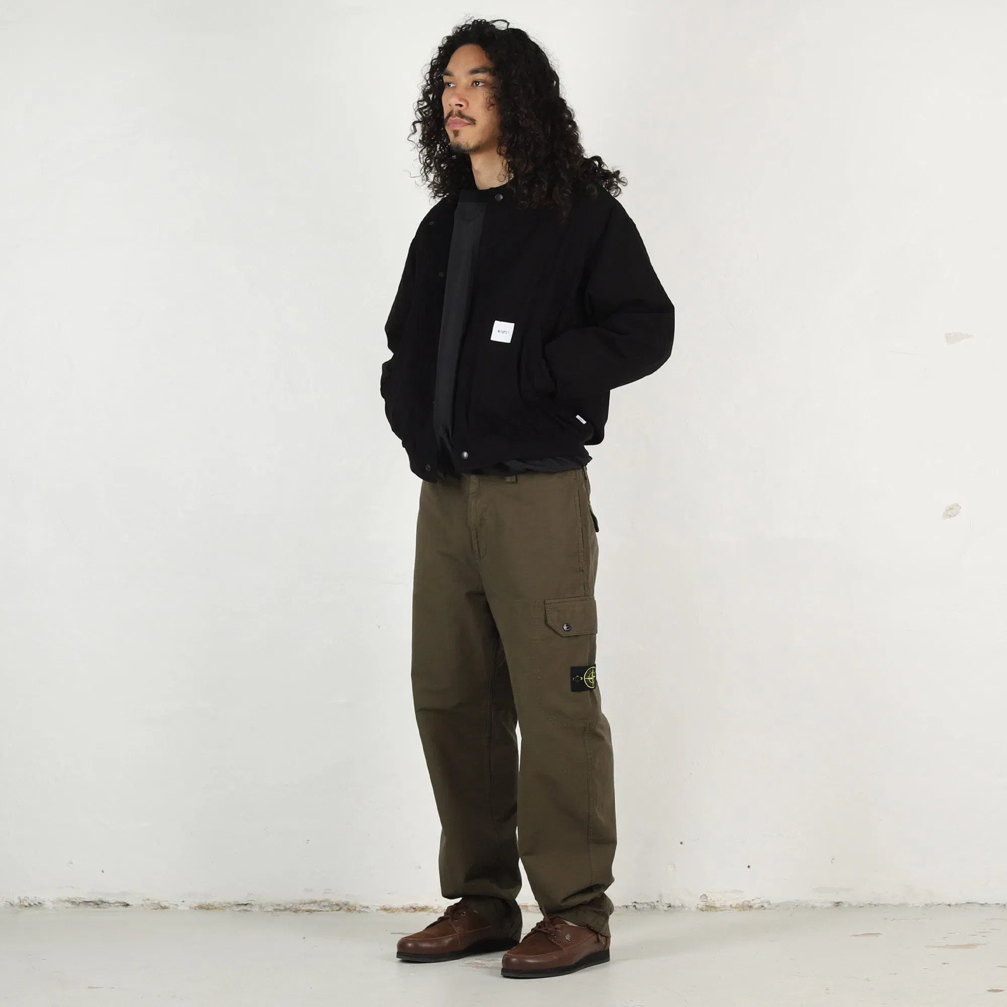 WTAPS Drifters Cotton Twill Jacket - Black