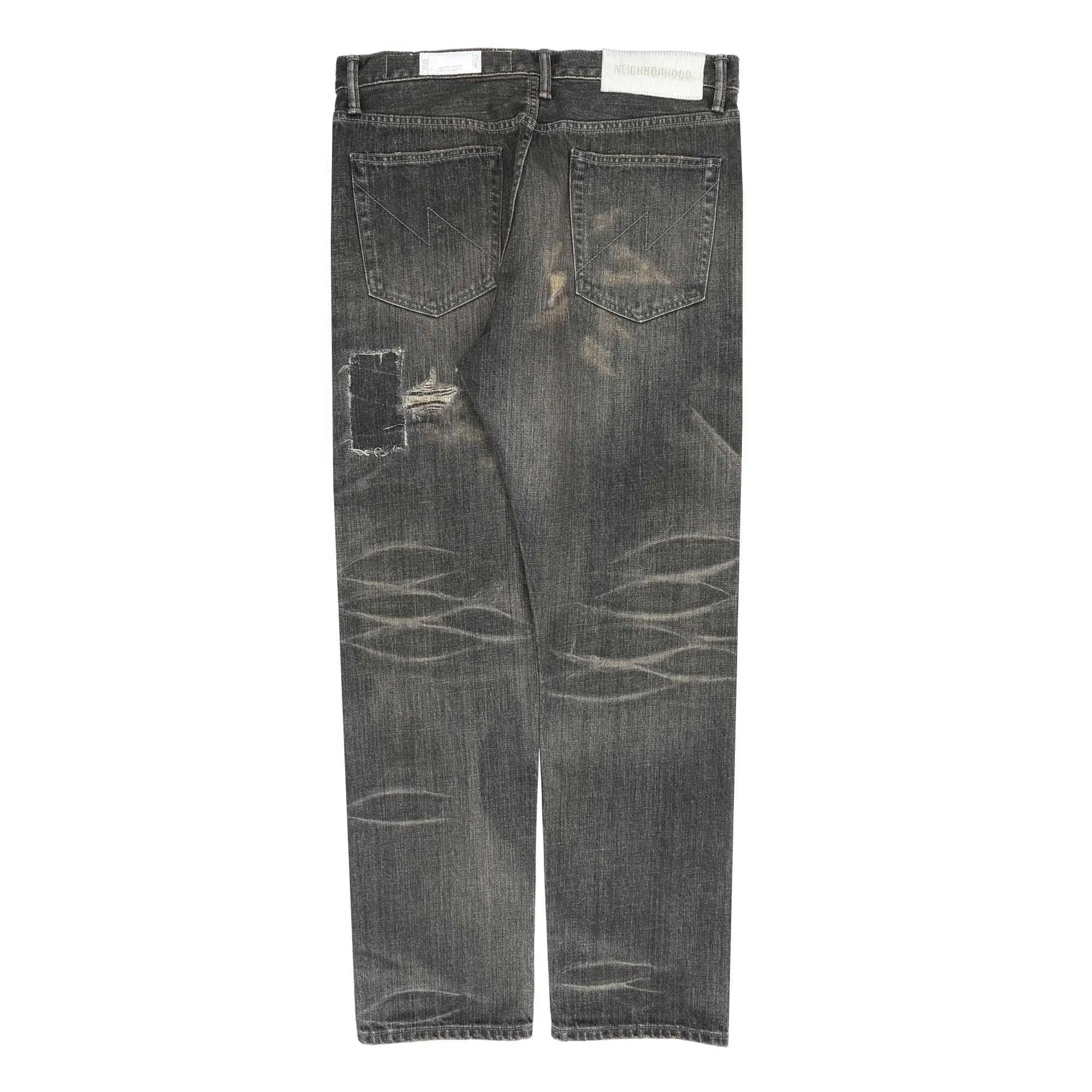Neighborhood Savage Denim DP Mid Pants - Black