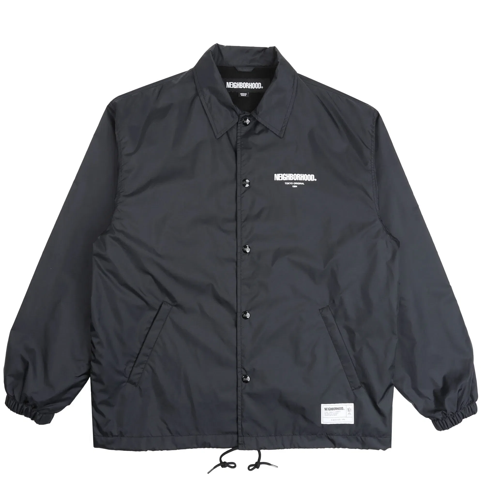 Neighborhood Windbreaker Jacket-1 - Black