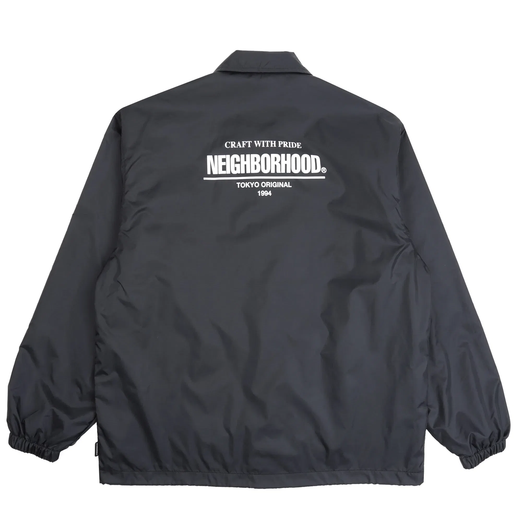 Neighborhood Windbreaker Jacket-1 - Black