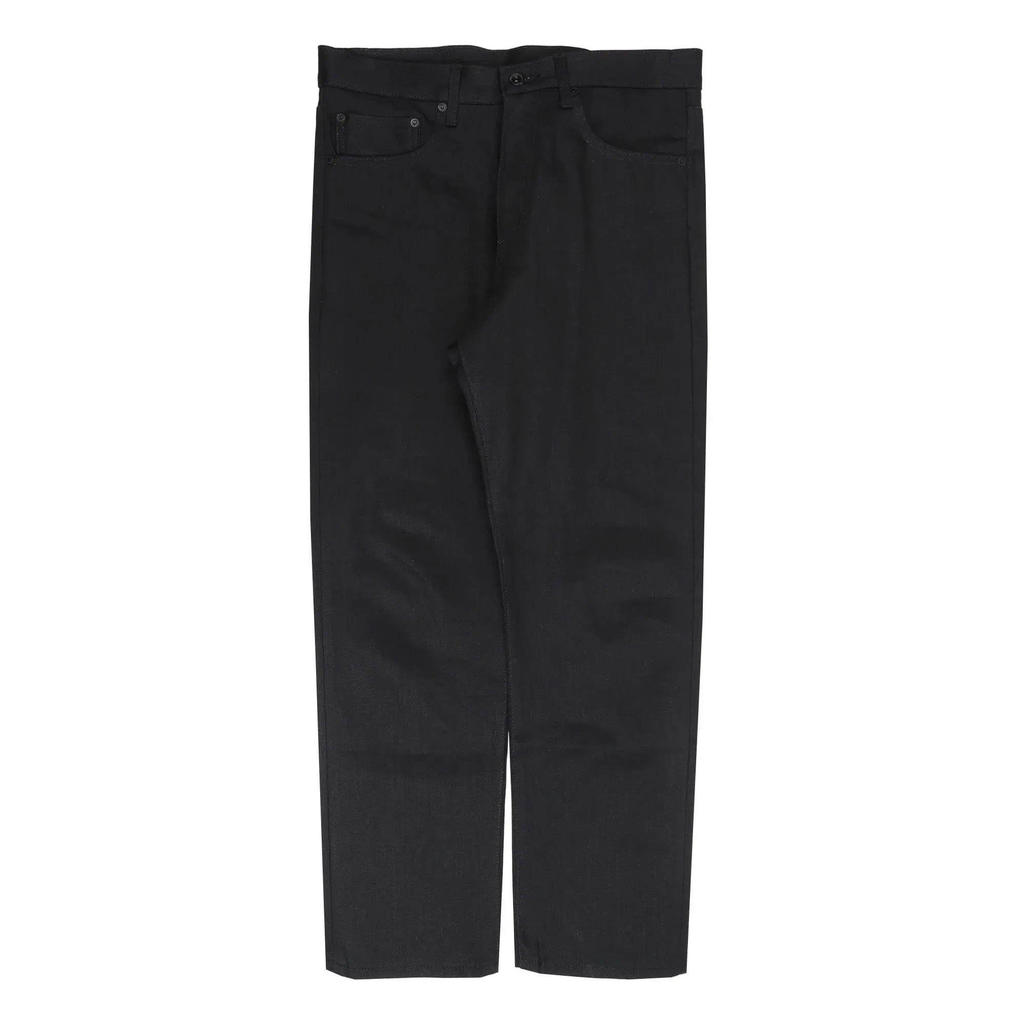 Neighborhood Black Denim Slim Straight Pants - Black