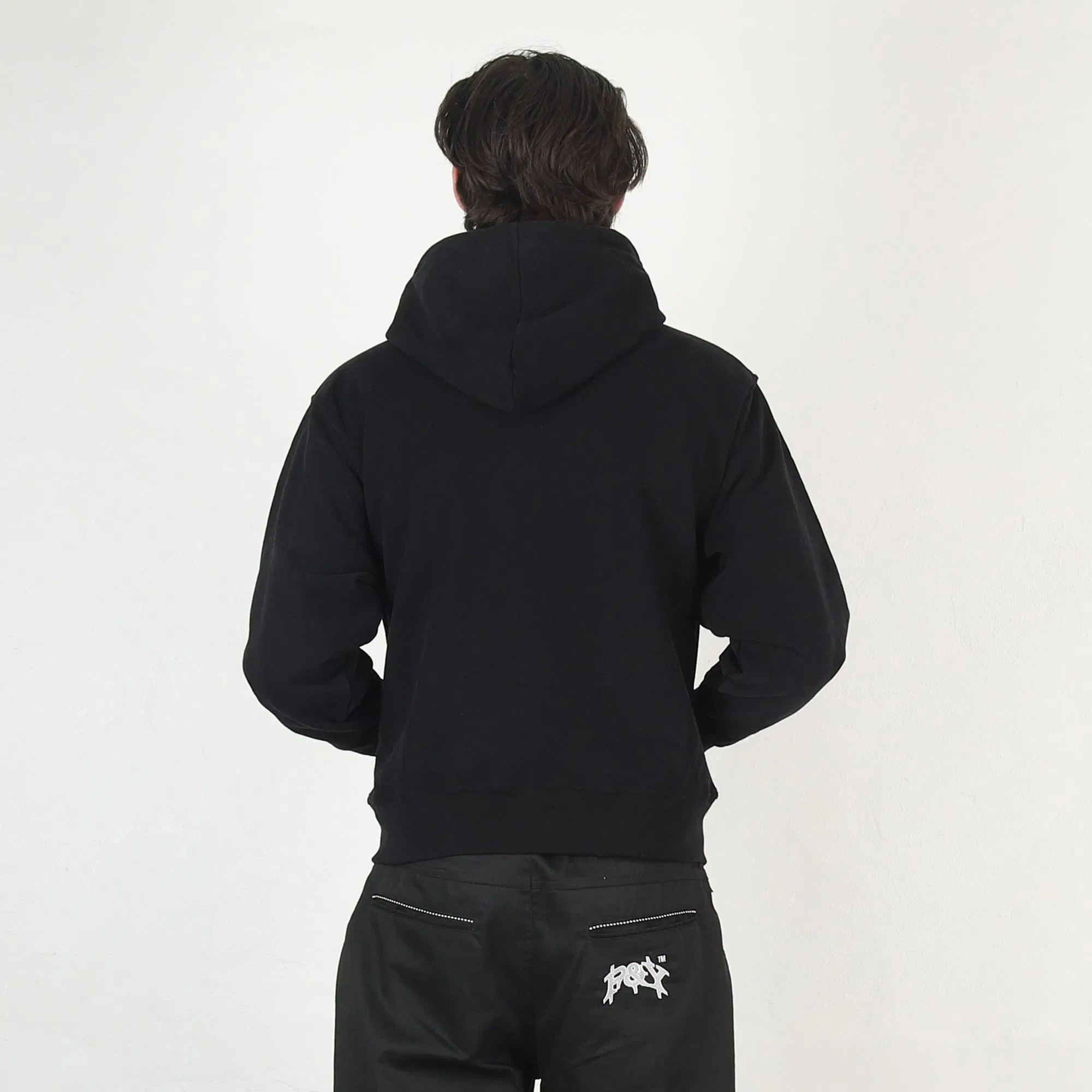 Punkandyo P&Y Zip Hoodie - Black