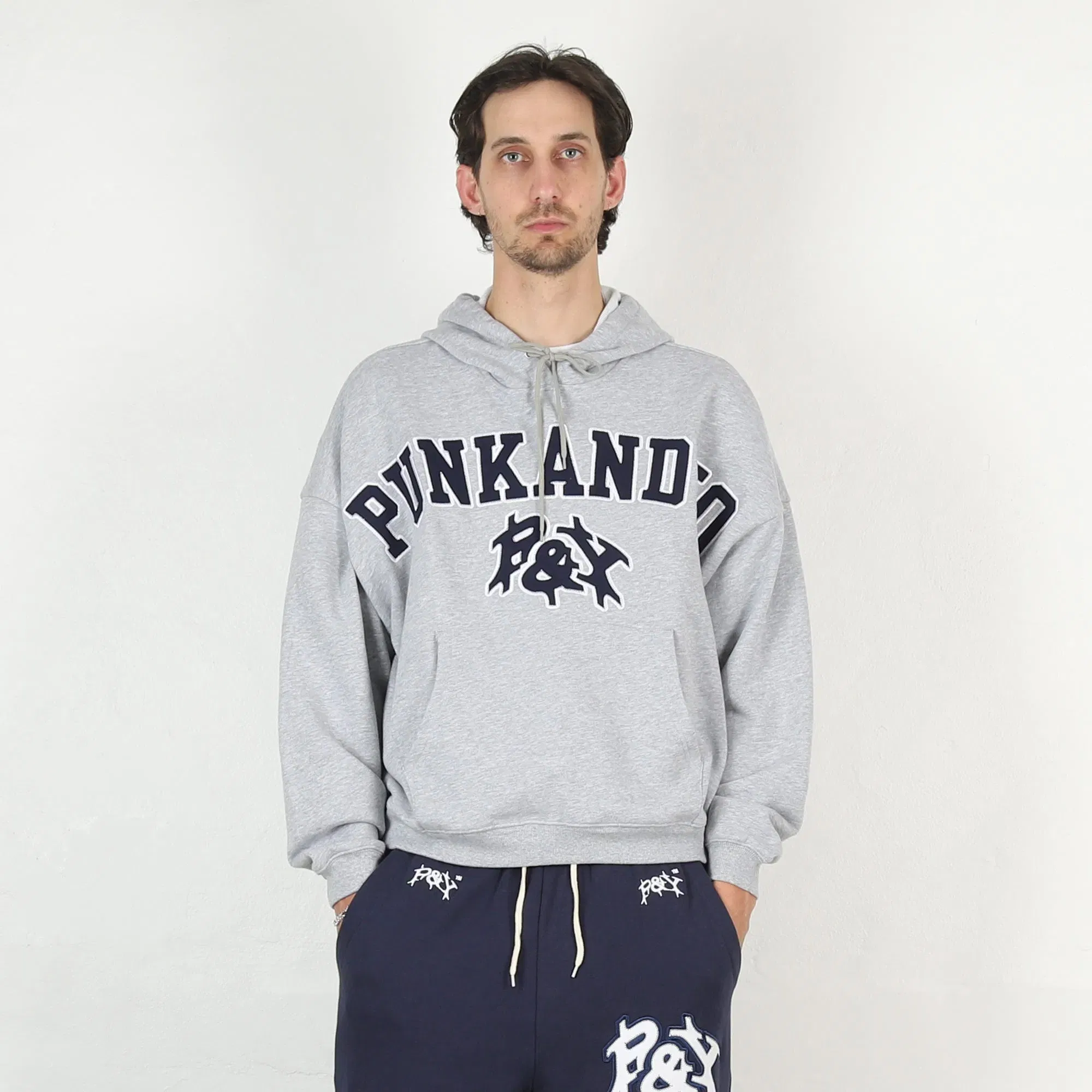 Punkandyo P&Y Yankee Hoodie - Grey
