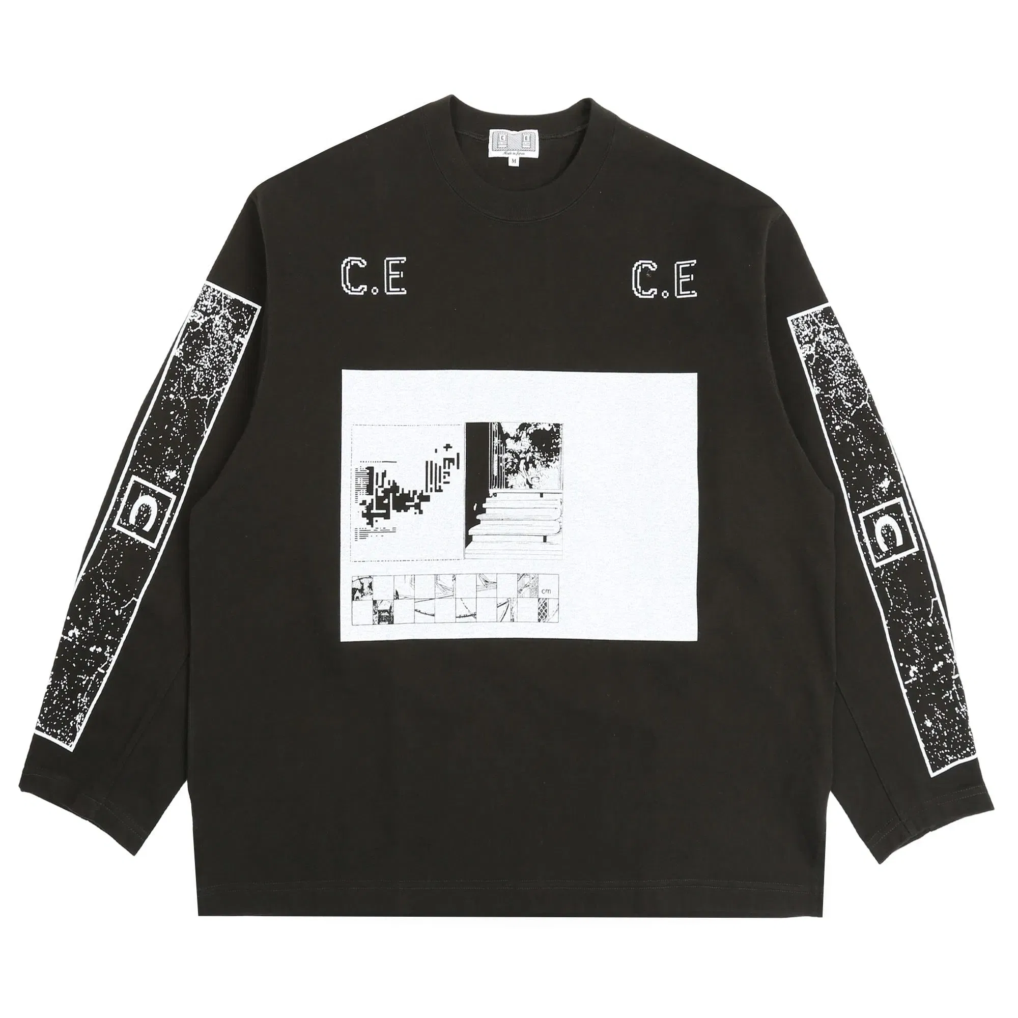 Cav Empt CGCEGC Heavy L/S T-Shirt - Black