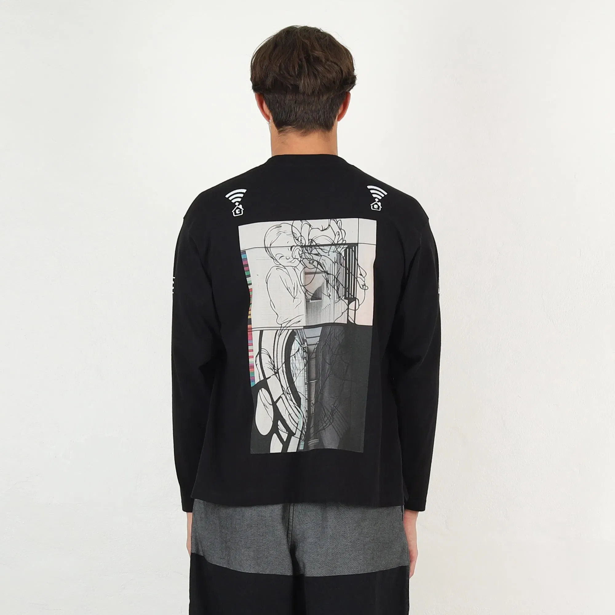 Cav Empt Willow L/S T-Shirt - Black
