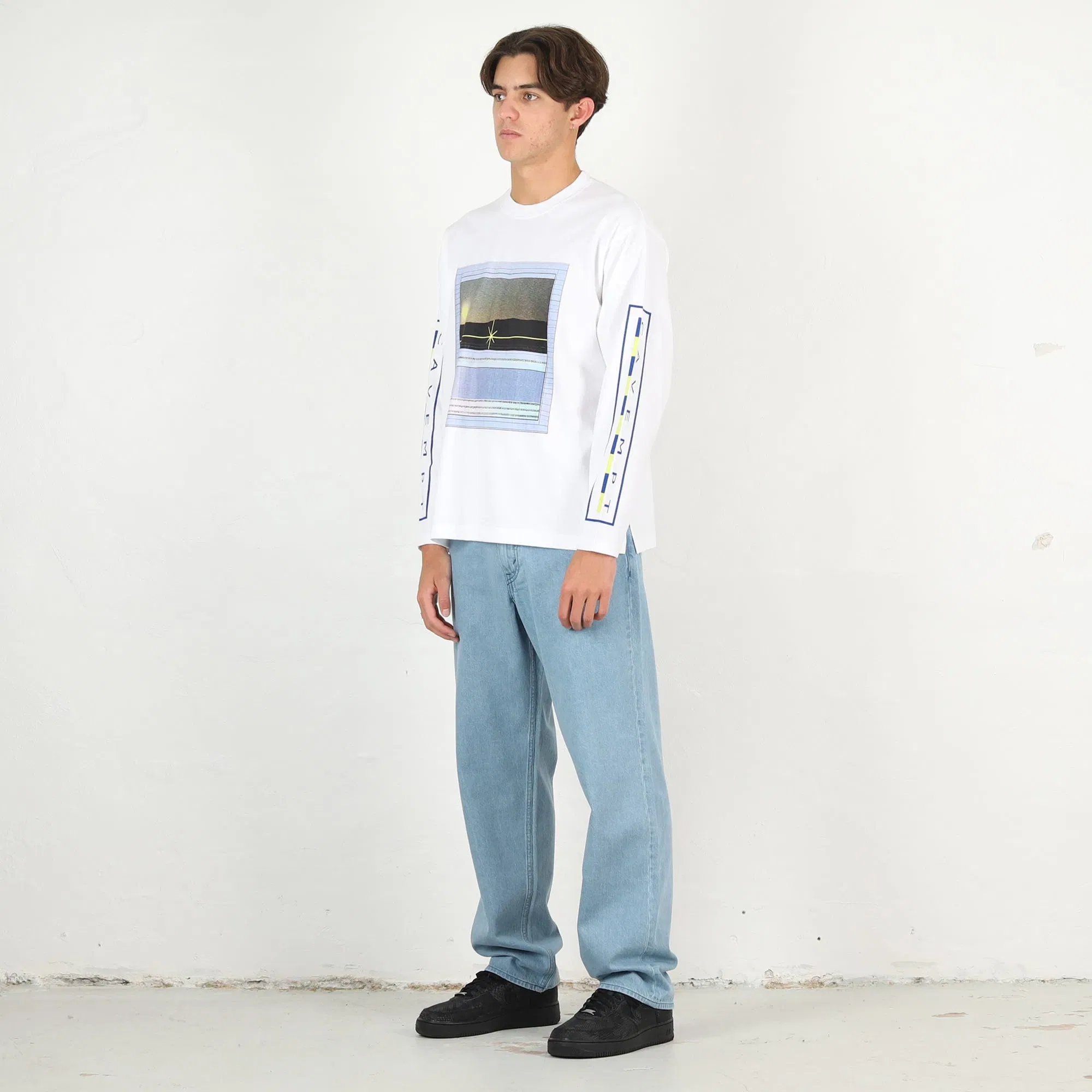 Cav Empt Sky 360 L/S T-Shirt - White