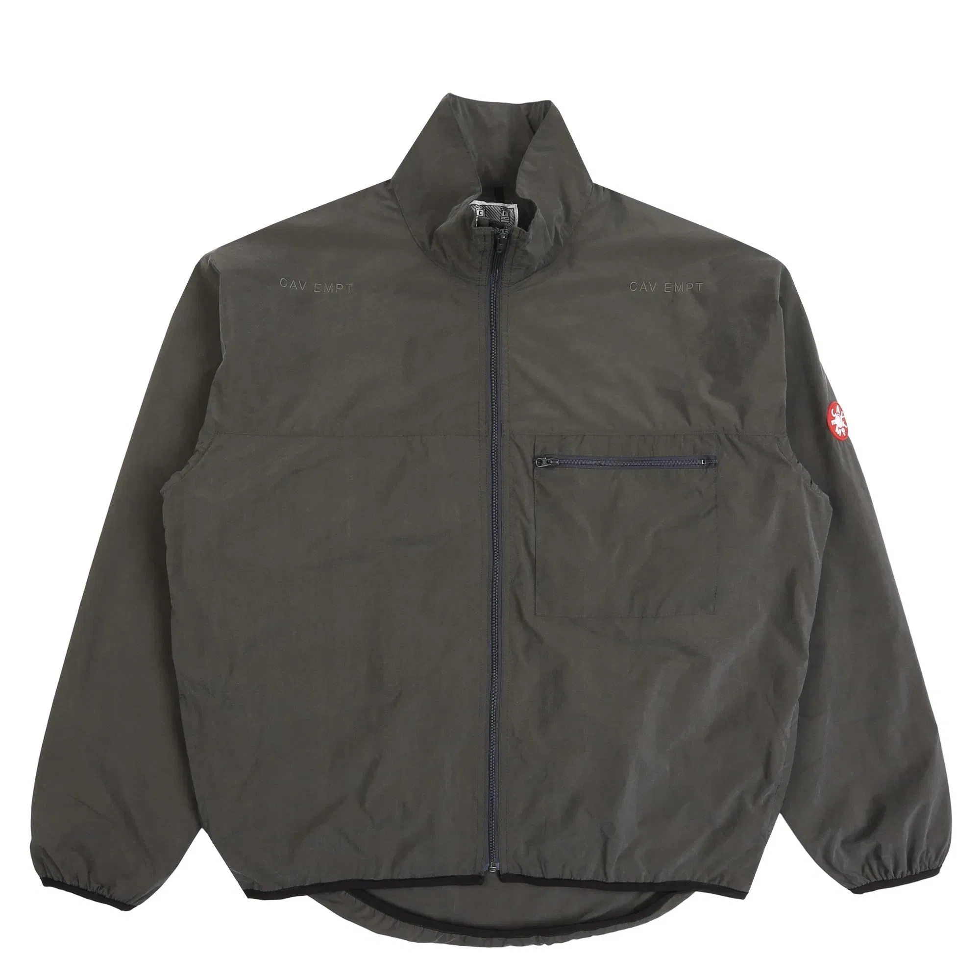 Cav Empt Light Ripstop Zip Jacket - Charcoal