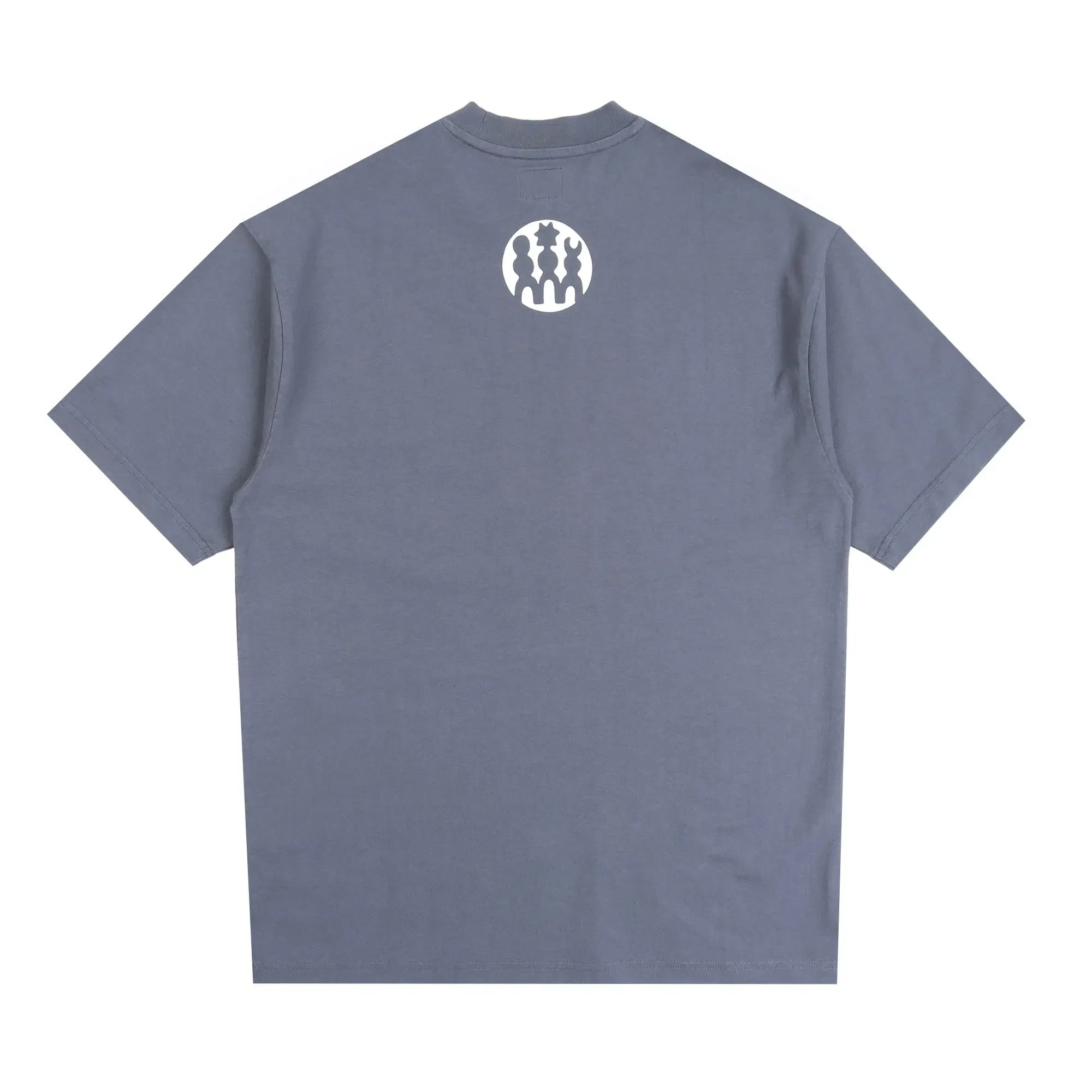 The Trilogy Tapes Two Headed Bird T-Shirt - Charcoal