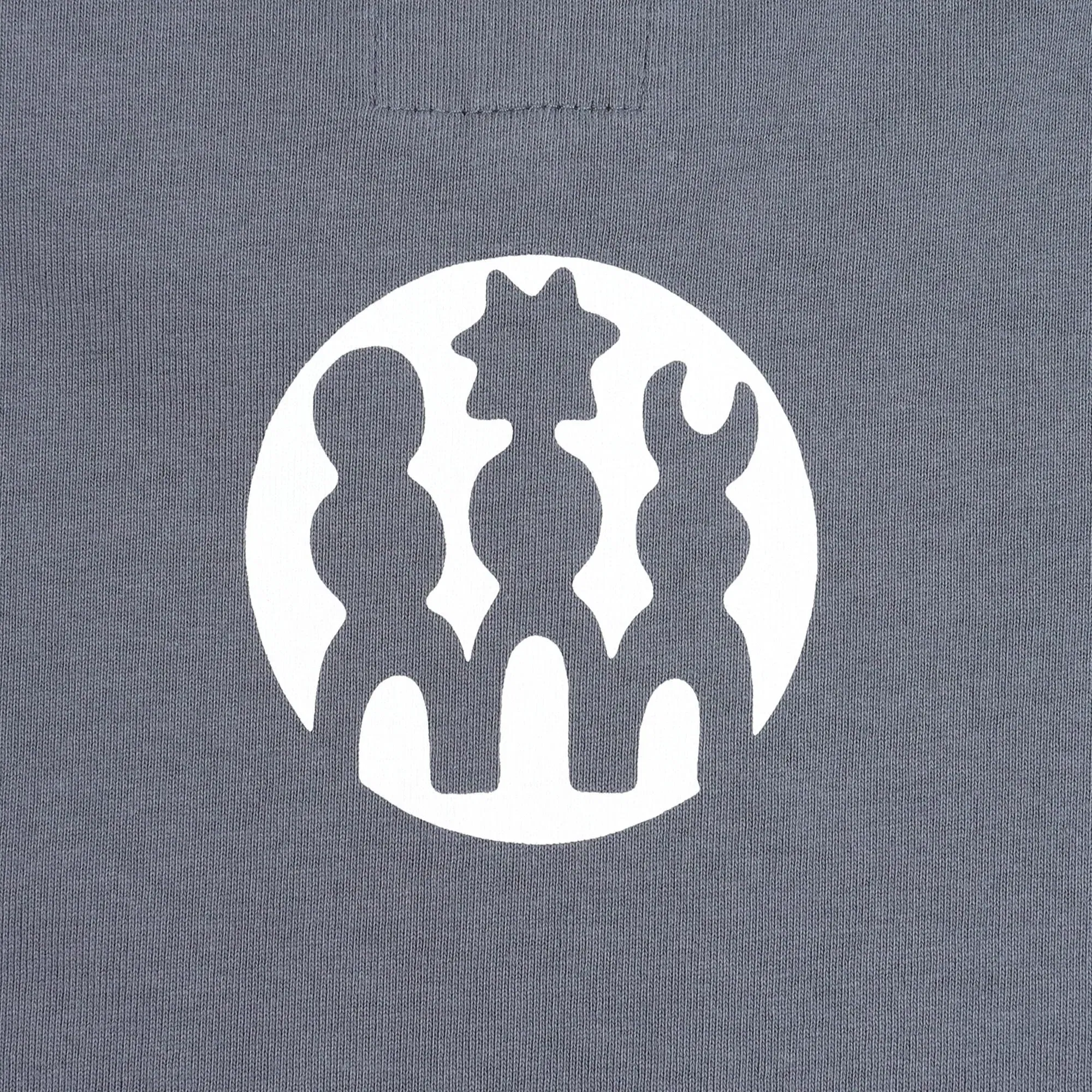 The Trilogy Tapes Two Headed Bird T-Shirt - Charcoal