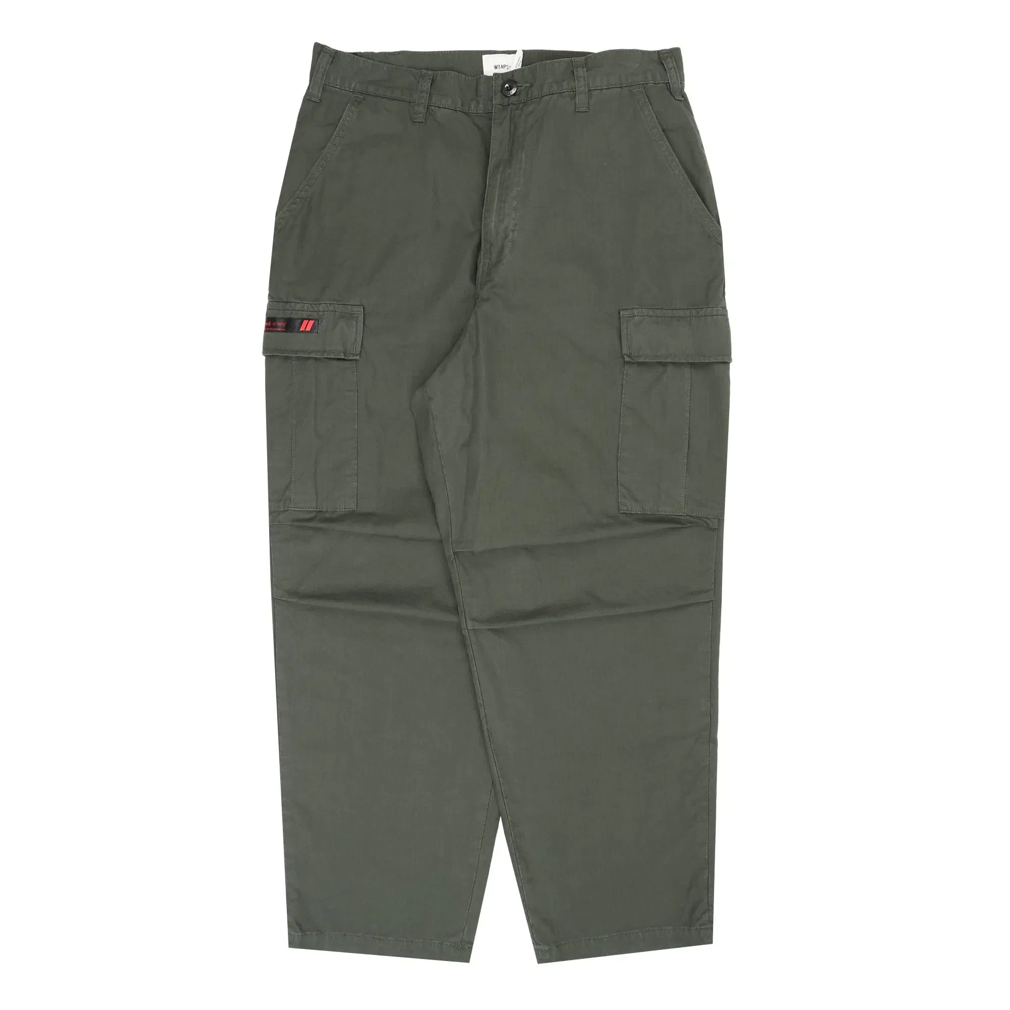 WTAPS MILT9601 Cotton Ripstop Trousers - Olive