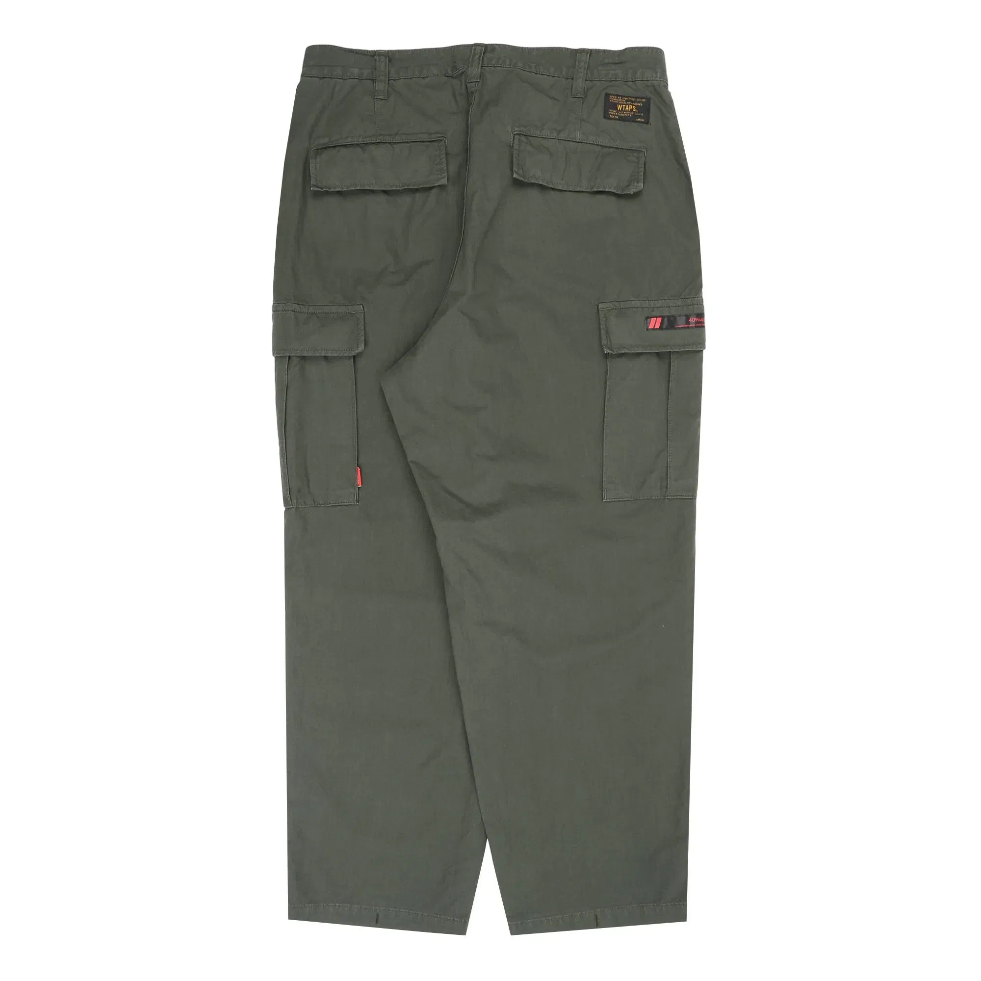 WTAPS MILT9601 Cotton Ripstop Trousers - Olive
