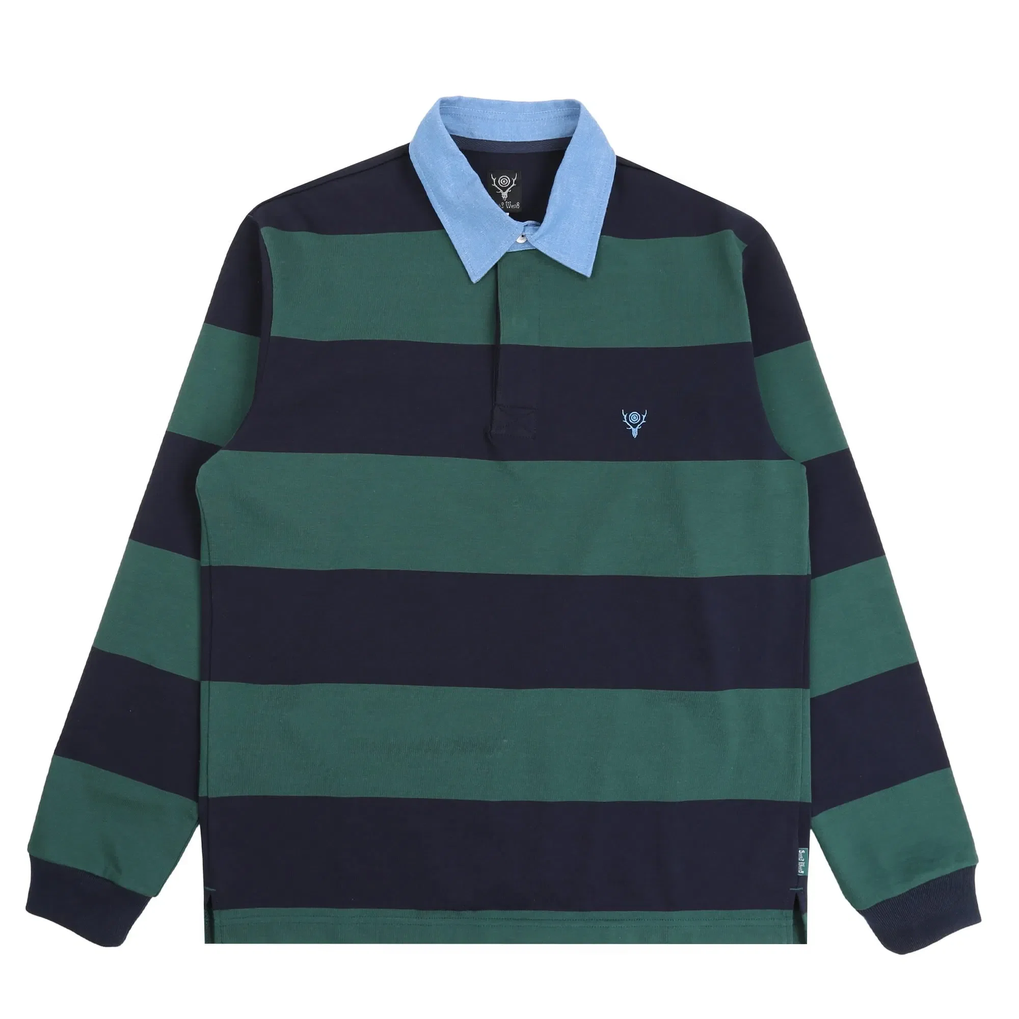 SOUTH2 WEST8 Rugger Shirt - Navy